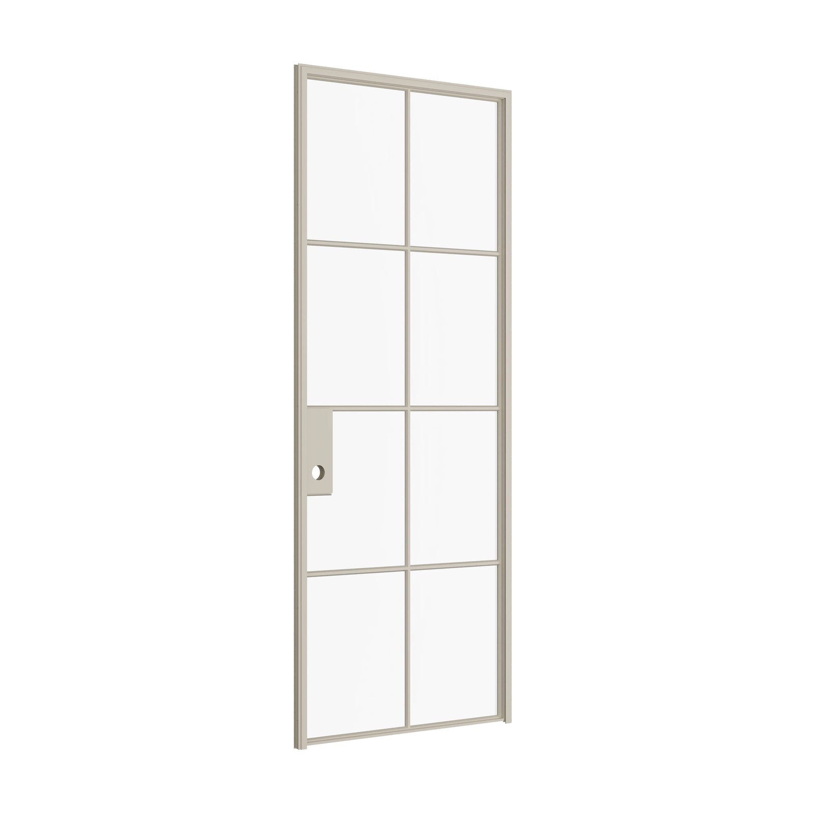 Pinkys Air 5 interior steel door, single, flat, closed