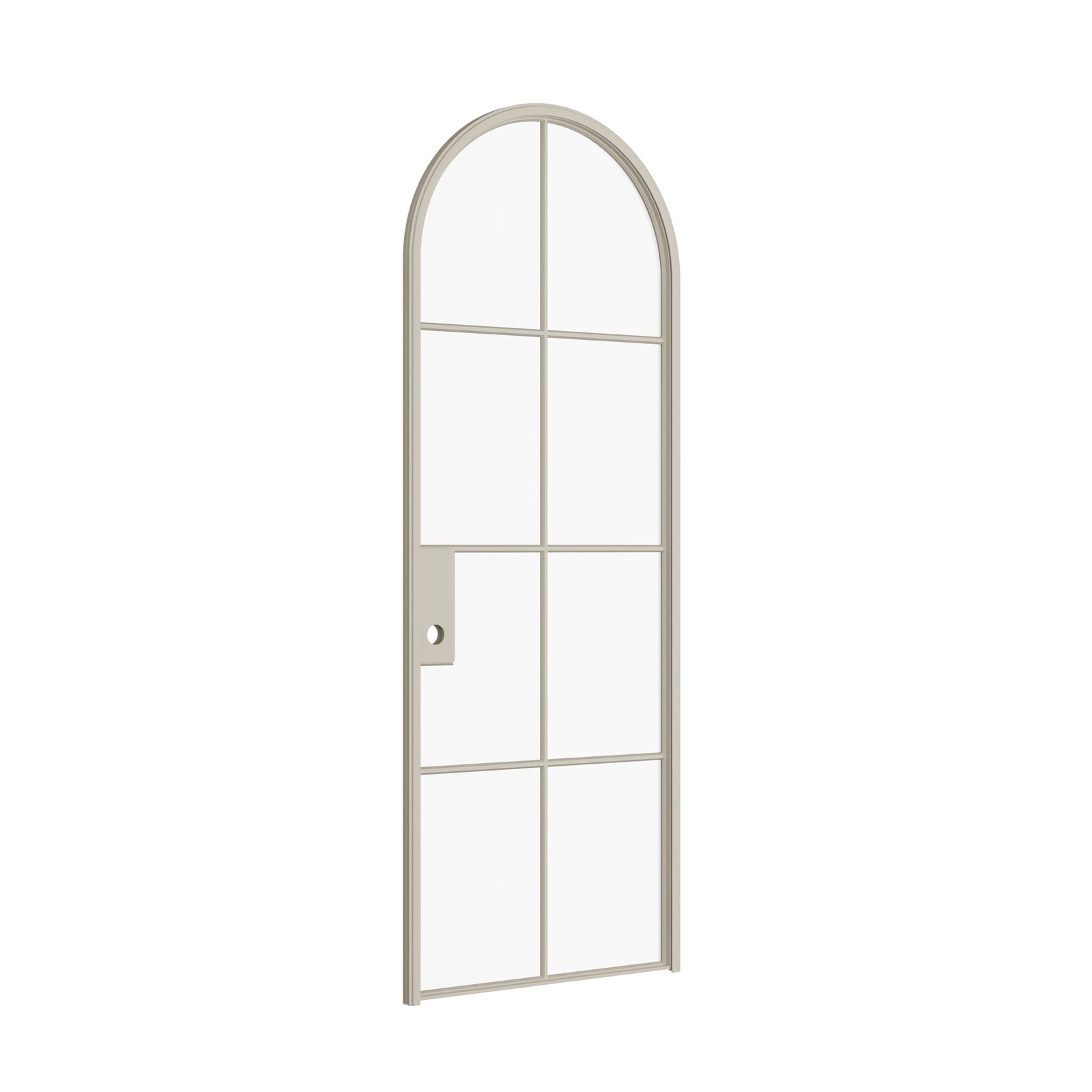 Pinkys Air 5 interior steel door, single, full arch, closed