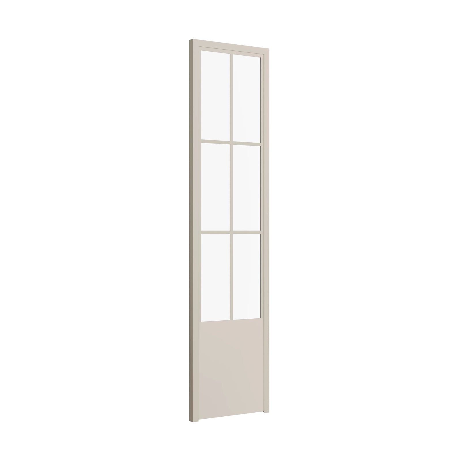 Pinkys Air 5 steel door, single, flat, closed