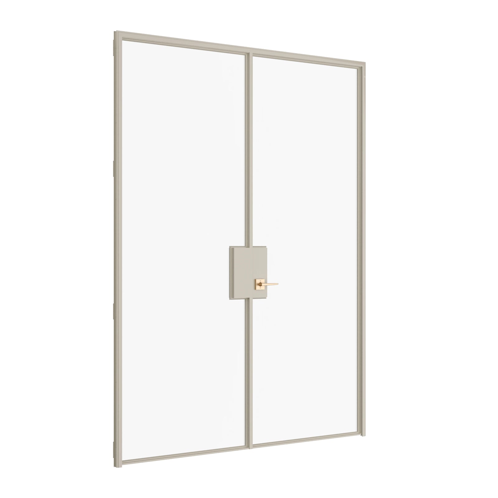 Pinkys Air Lite interior steel door, double, flat, closed