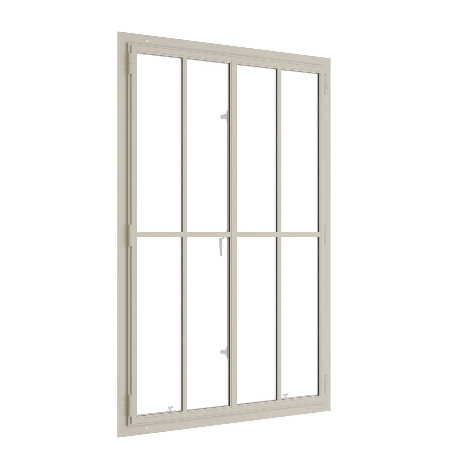 Pinkys Air Window, double, casement, portrait, closed