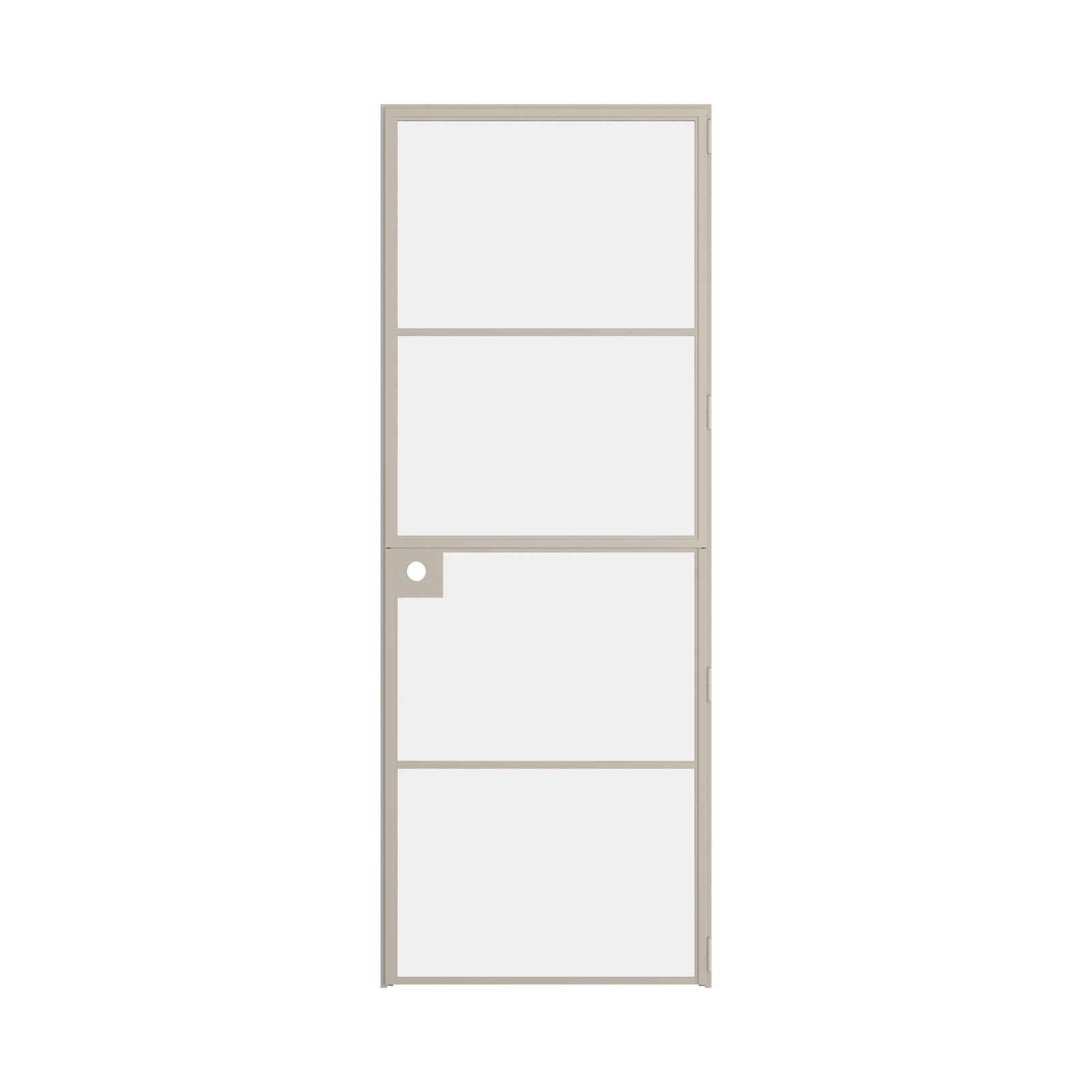 Pinkys Air 4 interior steel door, single, flat, Dutch, closed