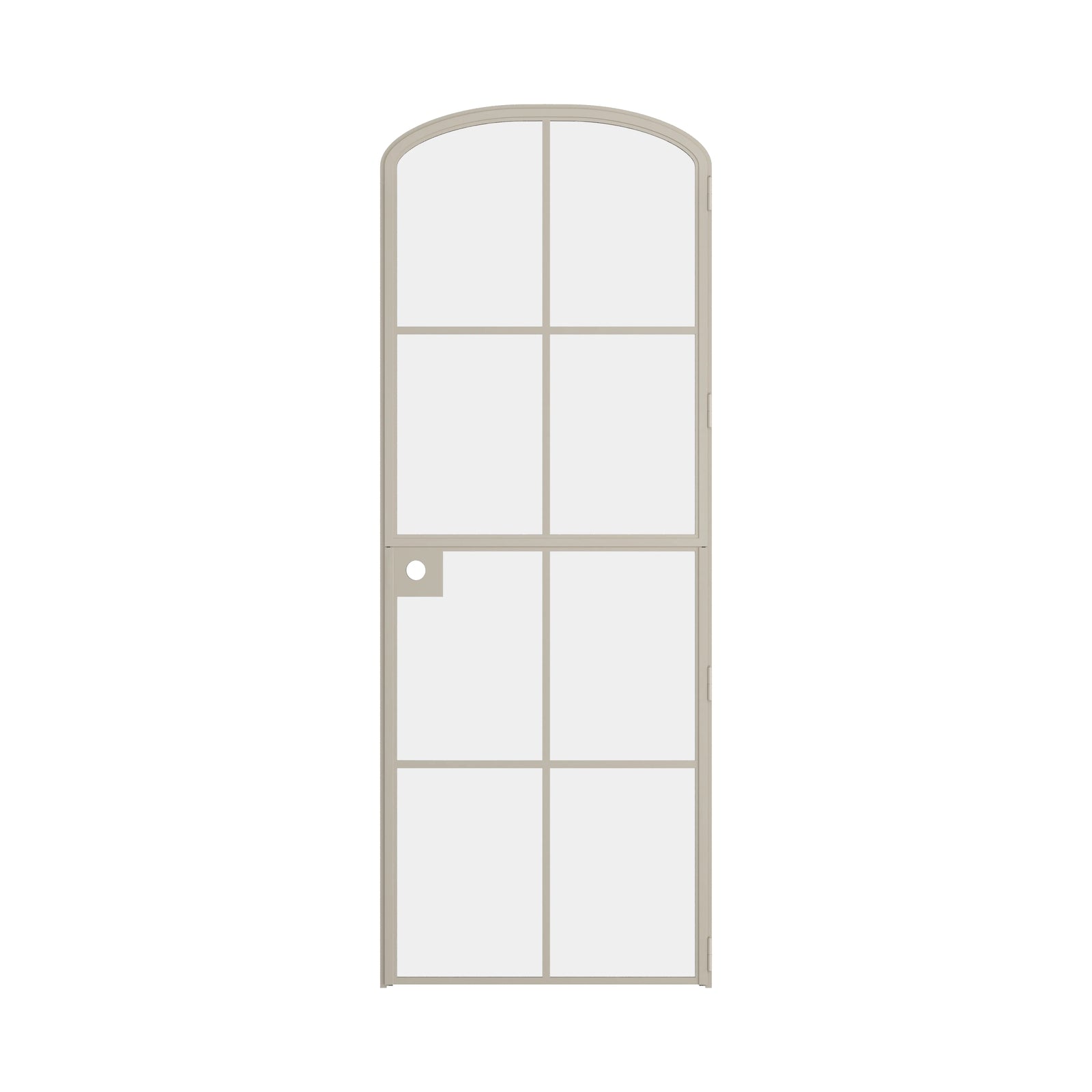 Pinkys Air 5 interior steel door, single, arch, Dutch, closed
