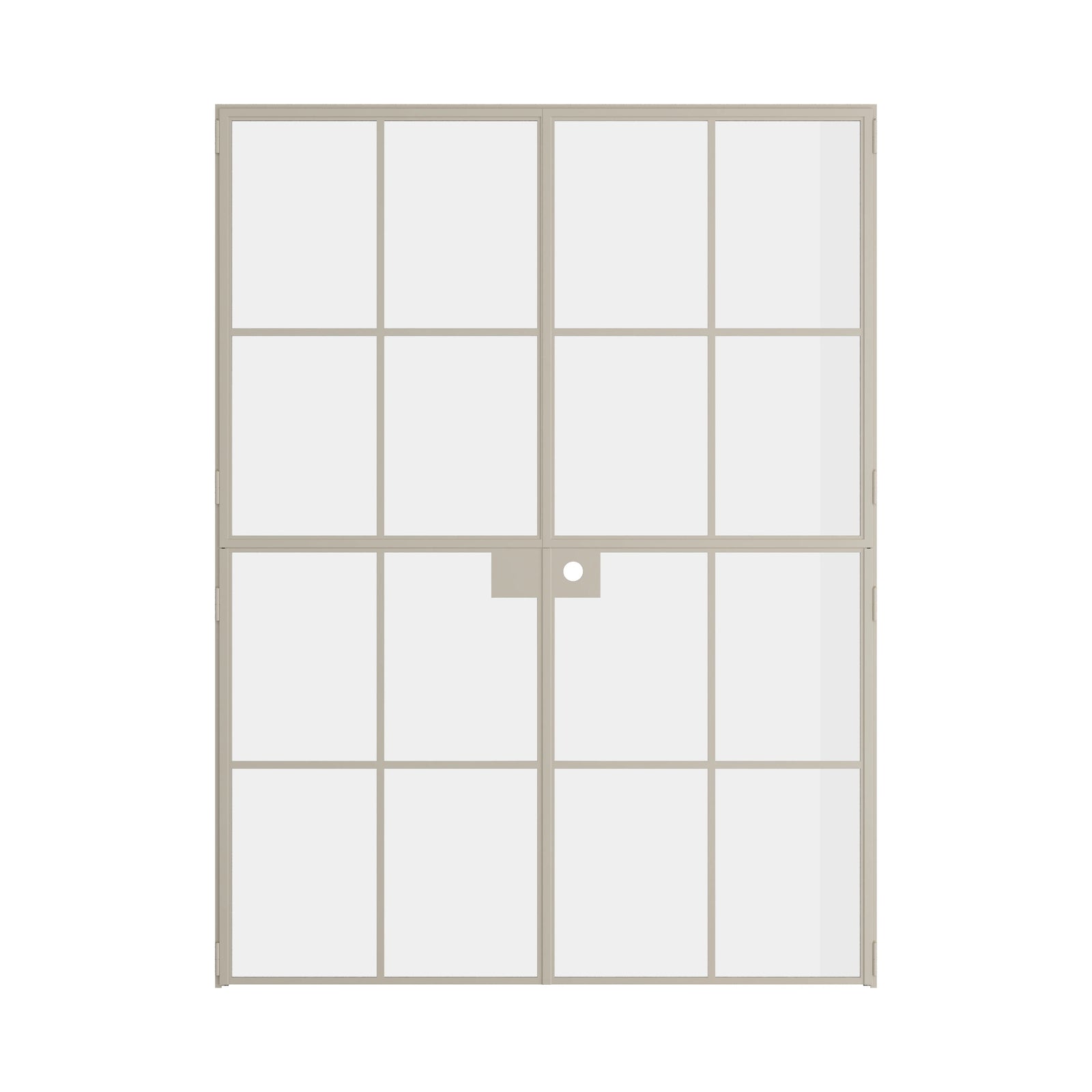 Pinkys Air 5 interior steel door, double, flat, Dutch
