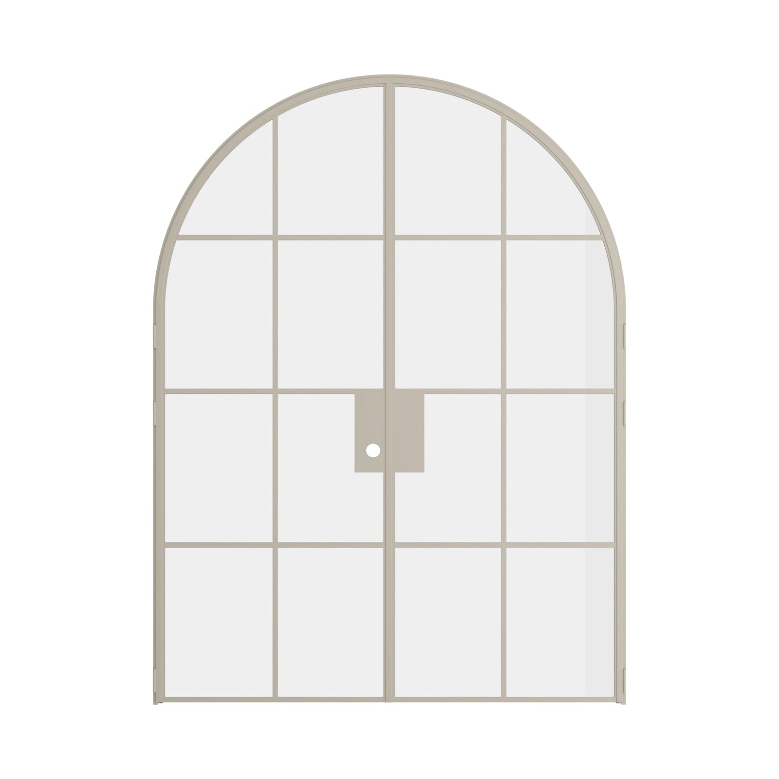 Pinkys Air 5 steel door, double, arch, closed