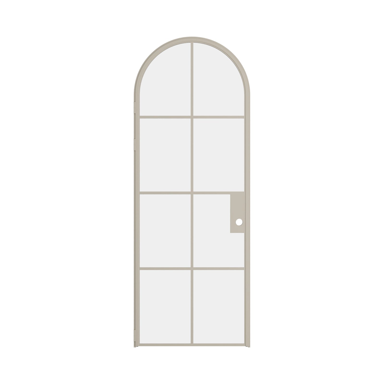 Pinkys Air 5 interior steel door, single, arch, closed