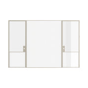 Air Grand Interior - Dual Single with Middle Fixed Panel Flat | Customize
