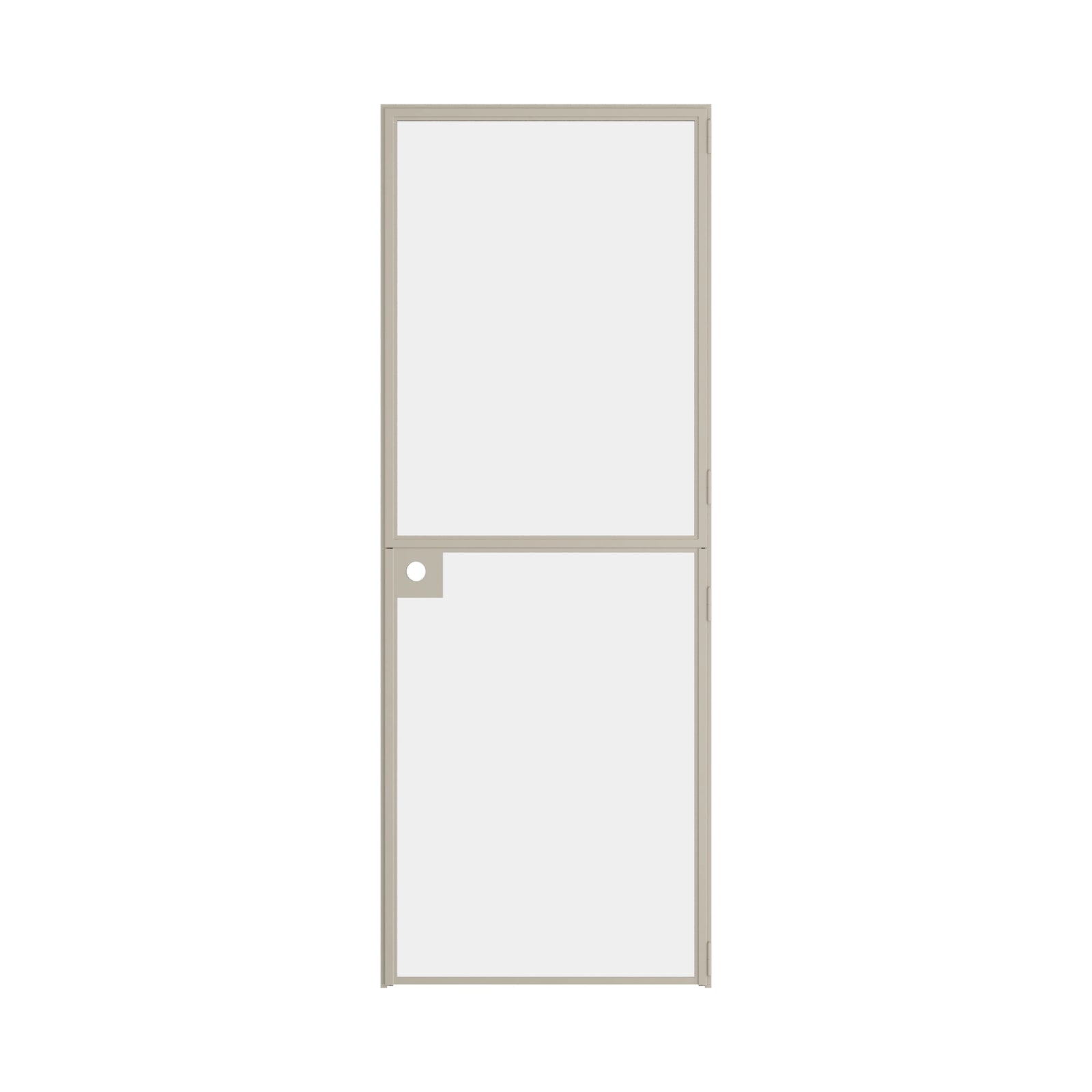 Pinkys Air Lite interior steel door, single, flat, Dutch, closed