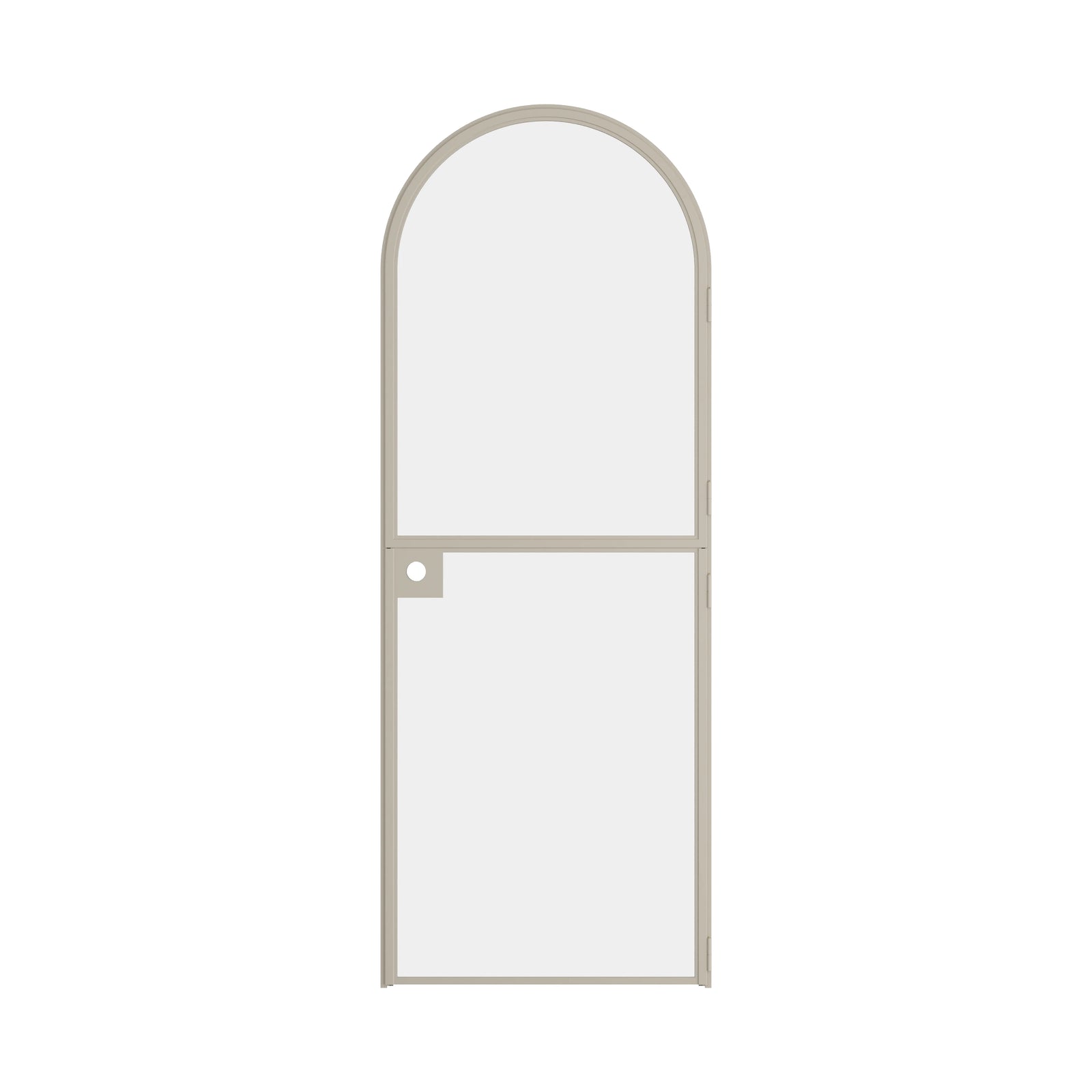 Pinkys Air Lite interior steel door, single, arch, Dutch, closed