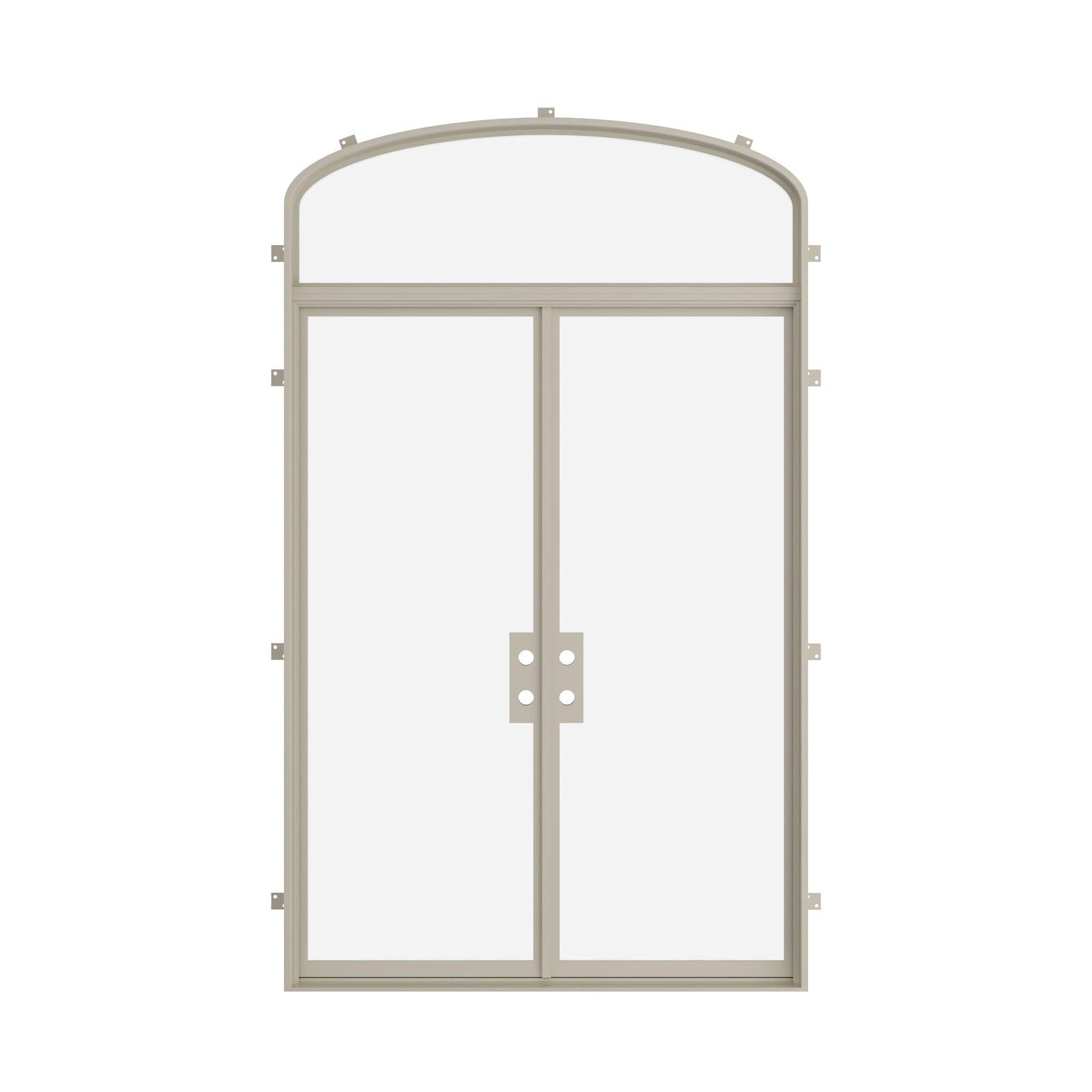 Pinkys Air Lite steel door, double, flat, closed