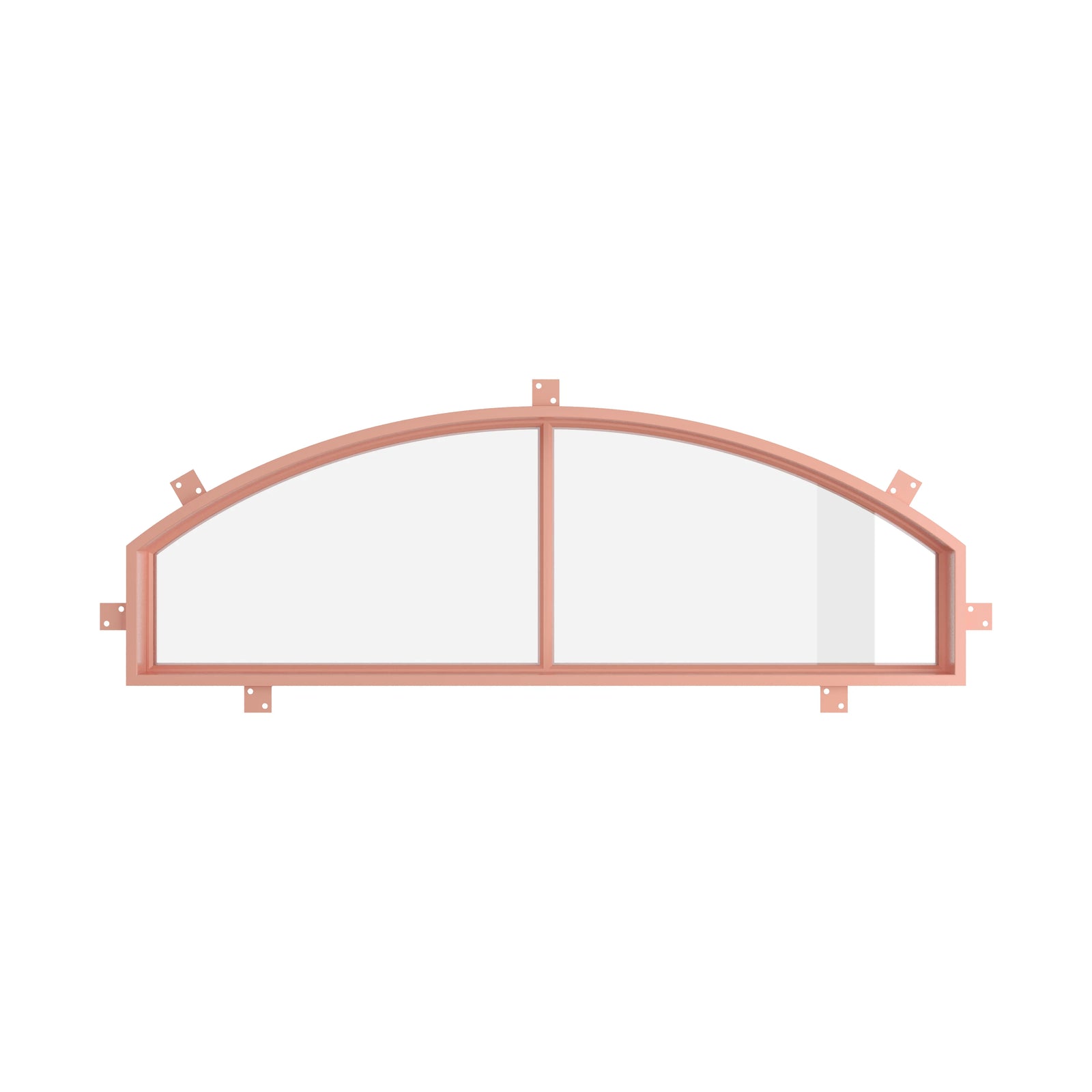 Pinkys Air 4 steel door, with an arch top window