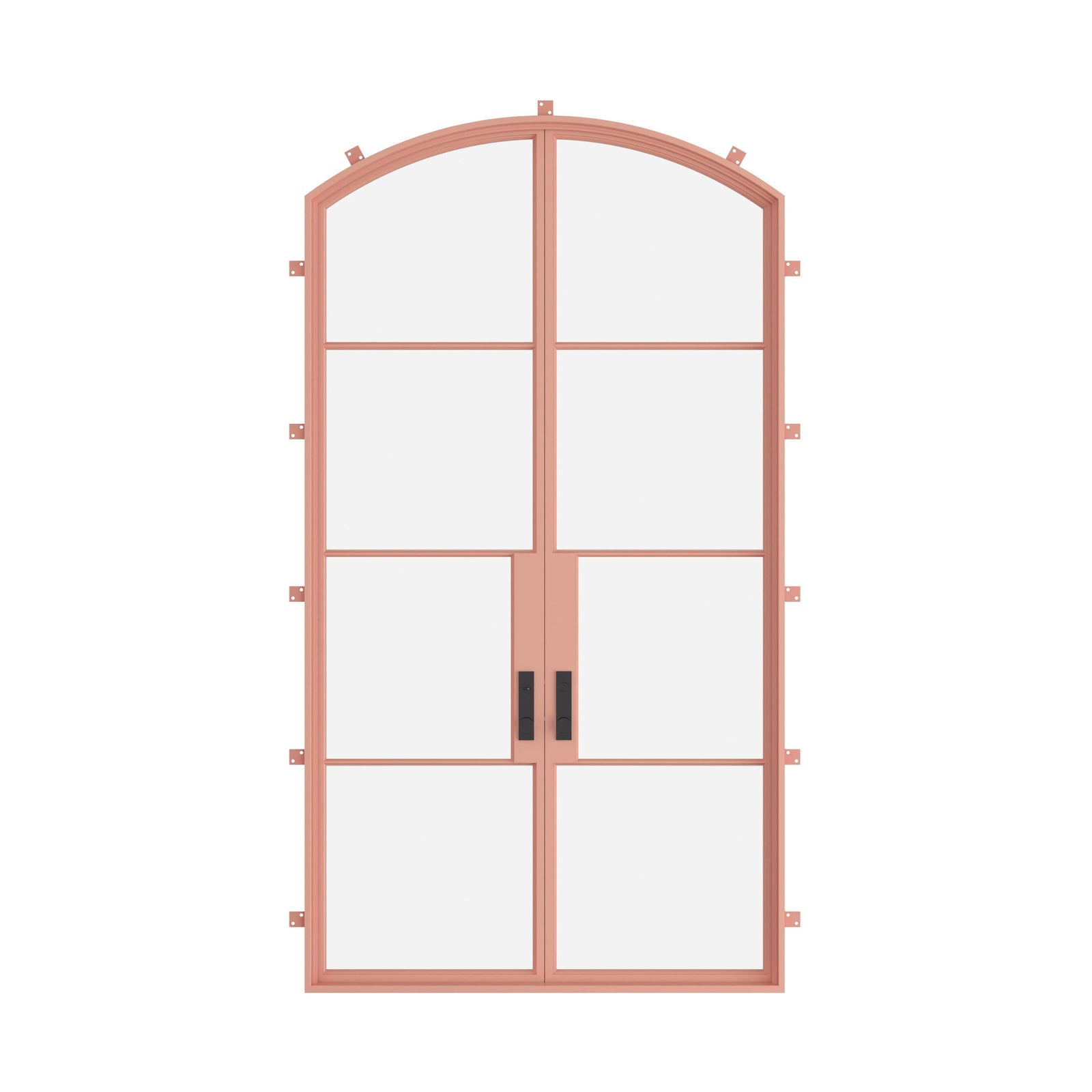 Pinkys Air 4 steel door, double, arch, closed