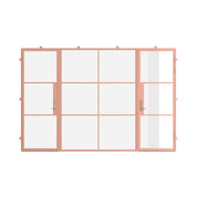Air 4 - Dual Single with Middle Fixed Panel Flat | Customize