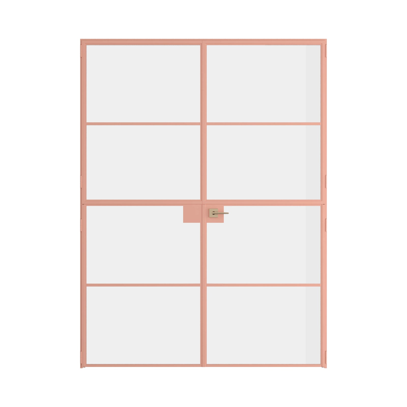 Pinkys Air 4 interior steel door, double, flat, Dutch, closed
