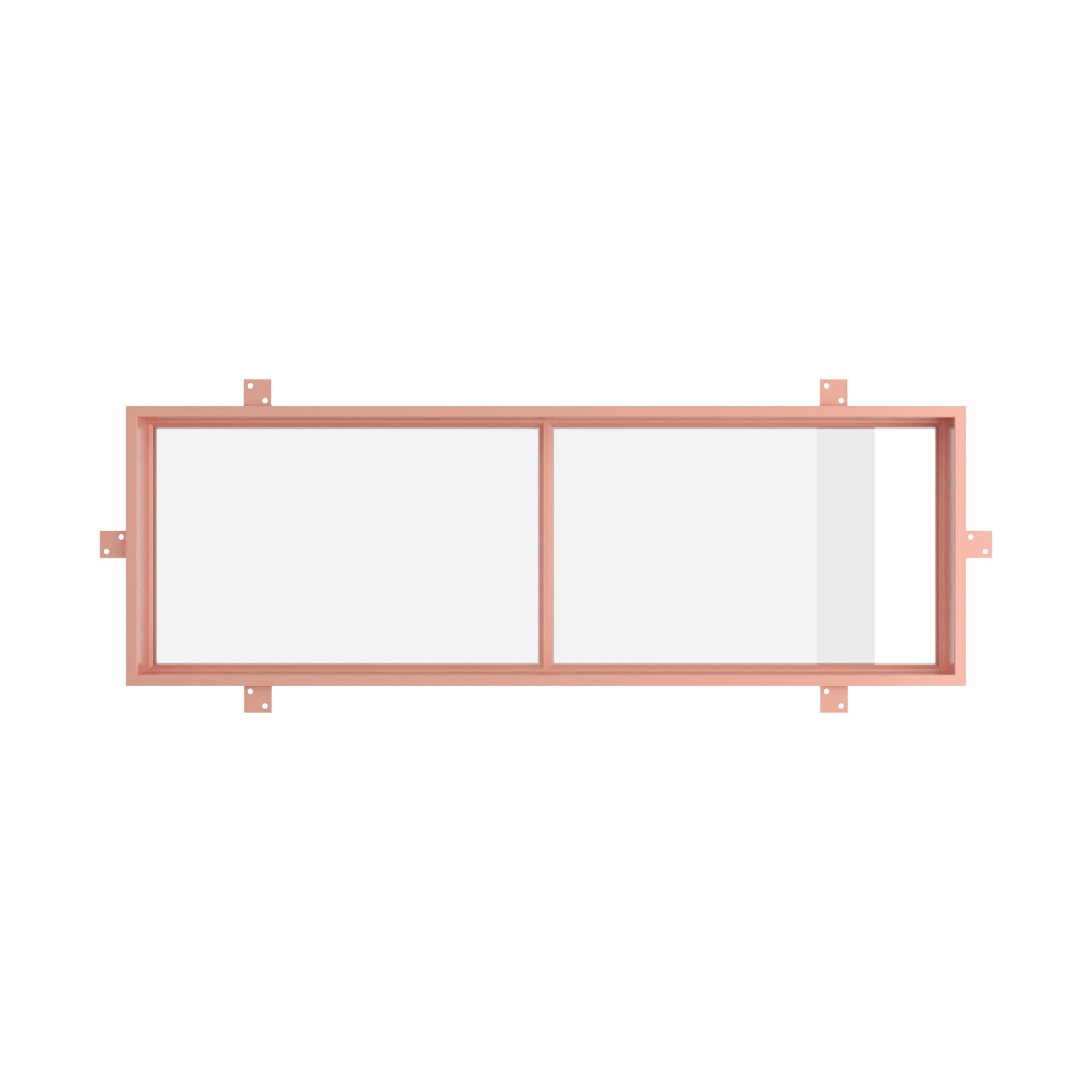 Pinkys Air 4 steel door, with a flat top window