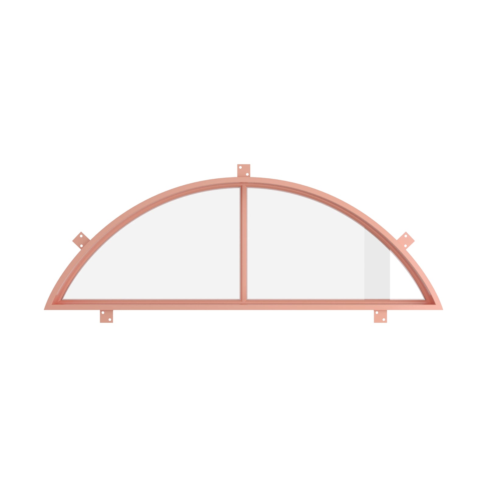 Pinkys Air 4 steel door, with a full-arch top window