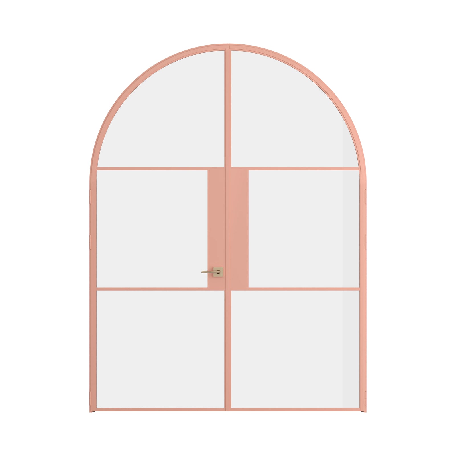 Pinkys Air 4 interior steel door, double, full arch, closed