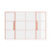 Air 4 Interior - Dual Single with Middle Fixed Panel Flat | Customize