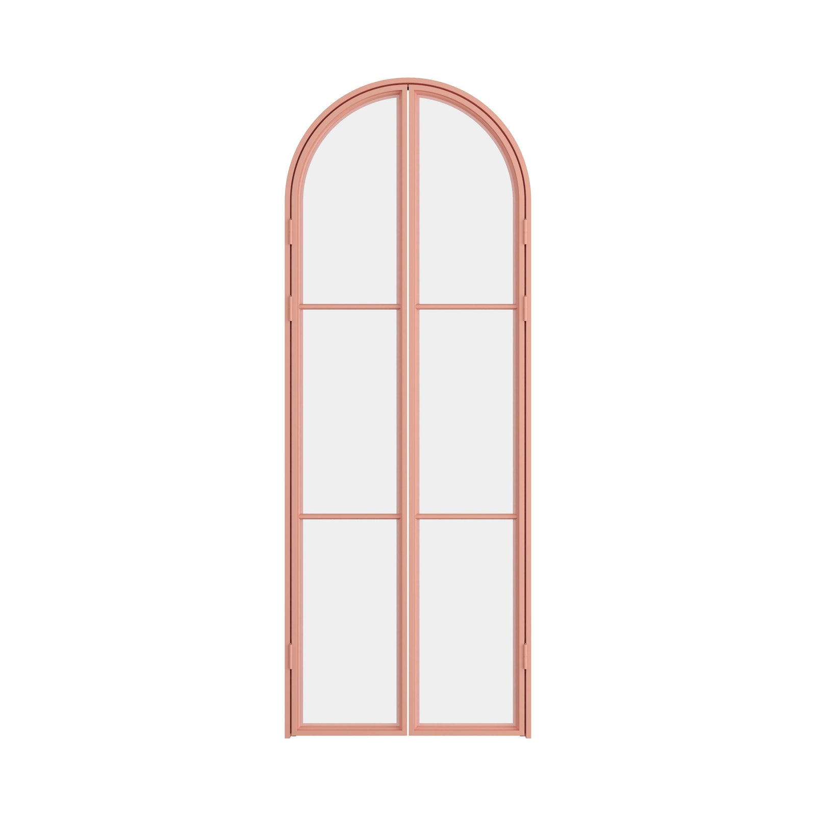 Pinkys Air 4 steel door, double, full arch, closed