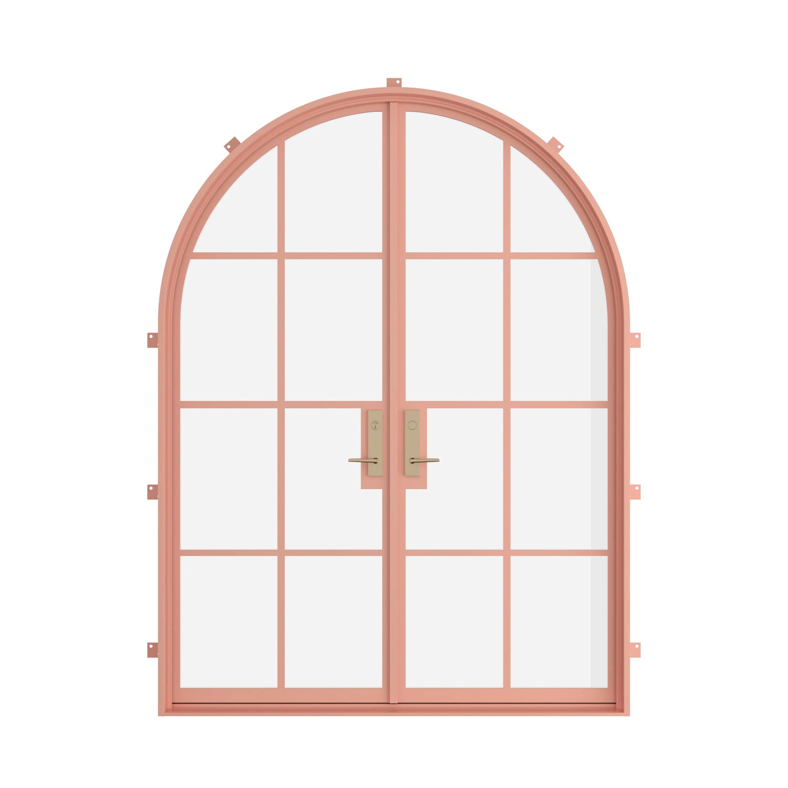 Pinkys Air 5 steel door, double, full arch, closed