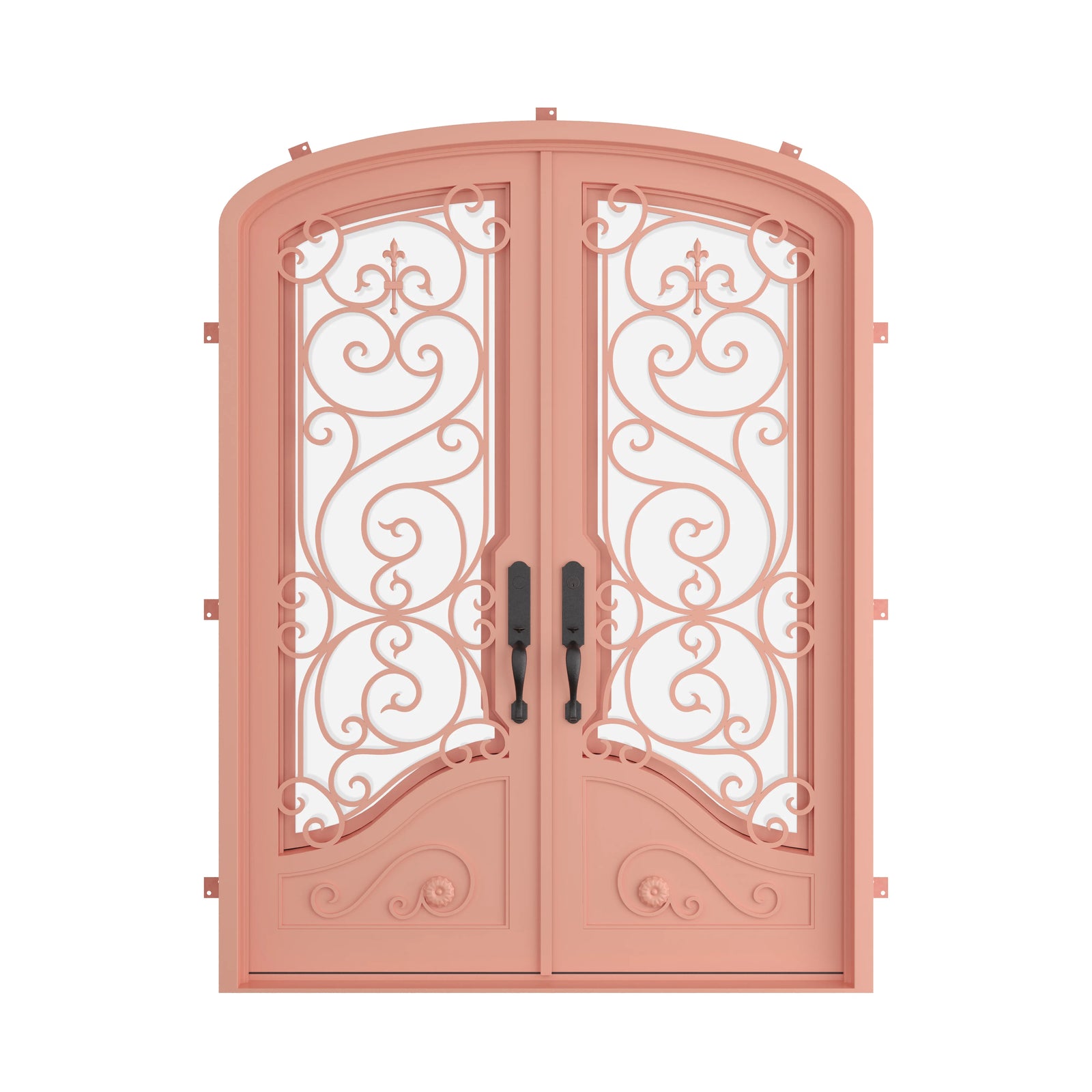 Pinkys Beverly steel door, double, mini arch, closed