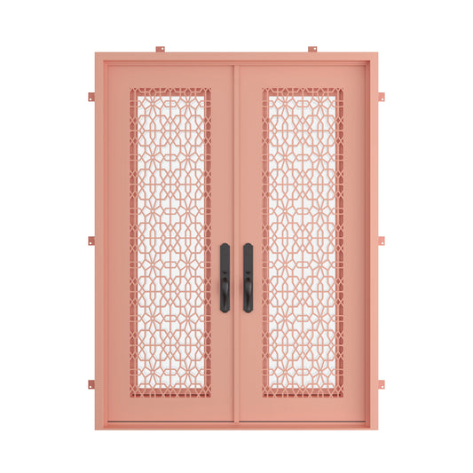 DNA' Door - Double Flat in Sunset Pink | Standard Sizes - Staff Picks