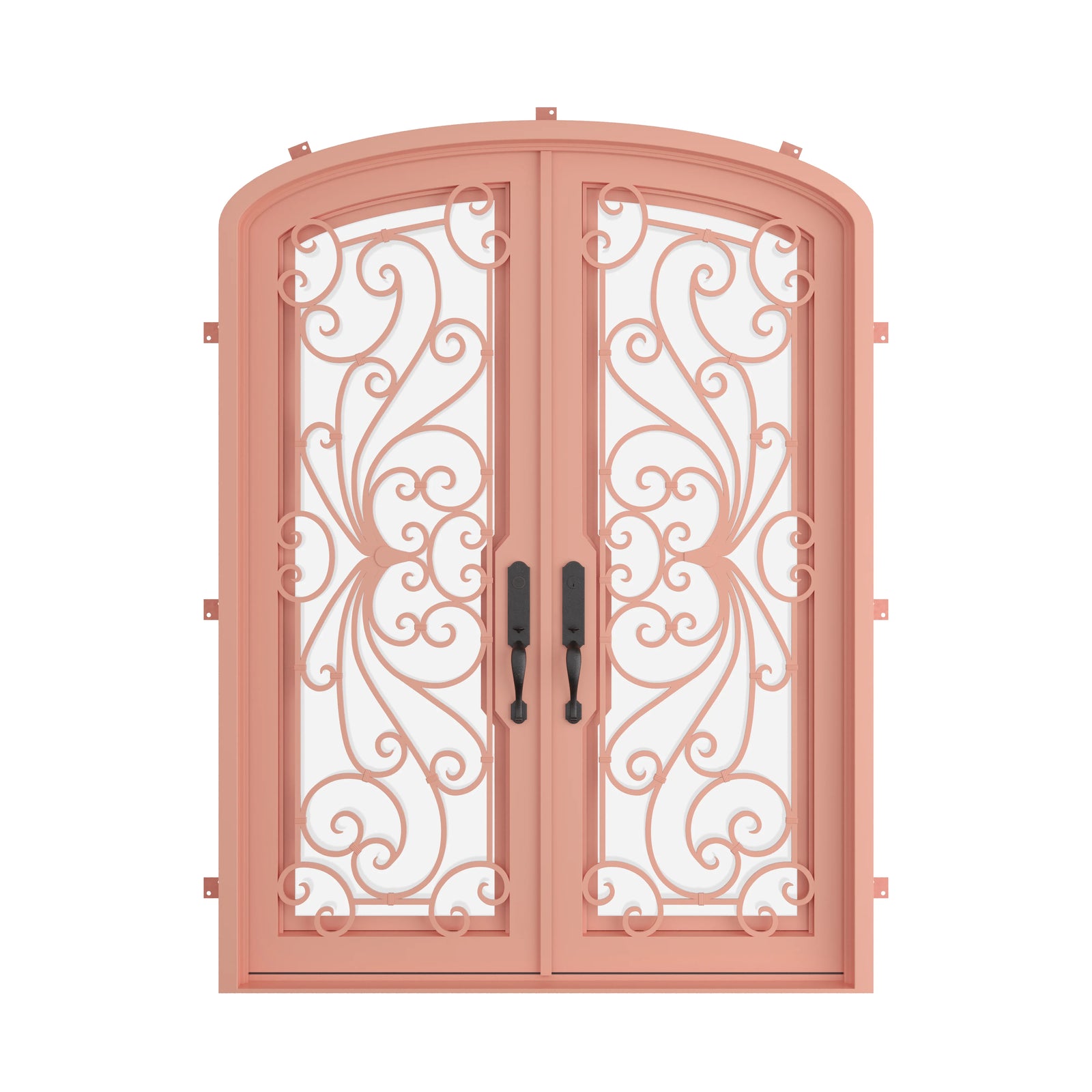 Pinkys Miracle steel door, double, mini arch, closed