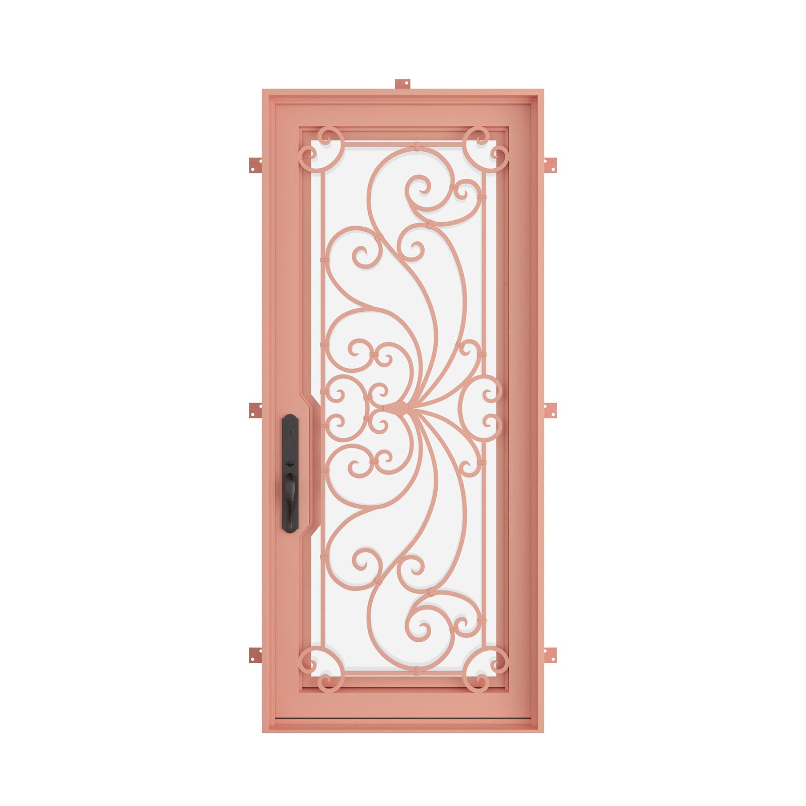 Pinkys Miracle steel door, single, flat, closed