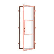 modern front door Sunset Pink color