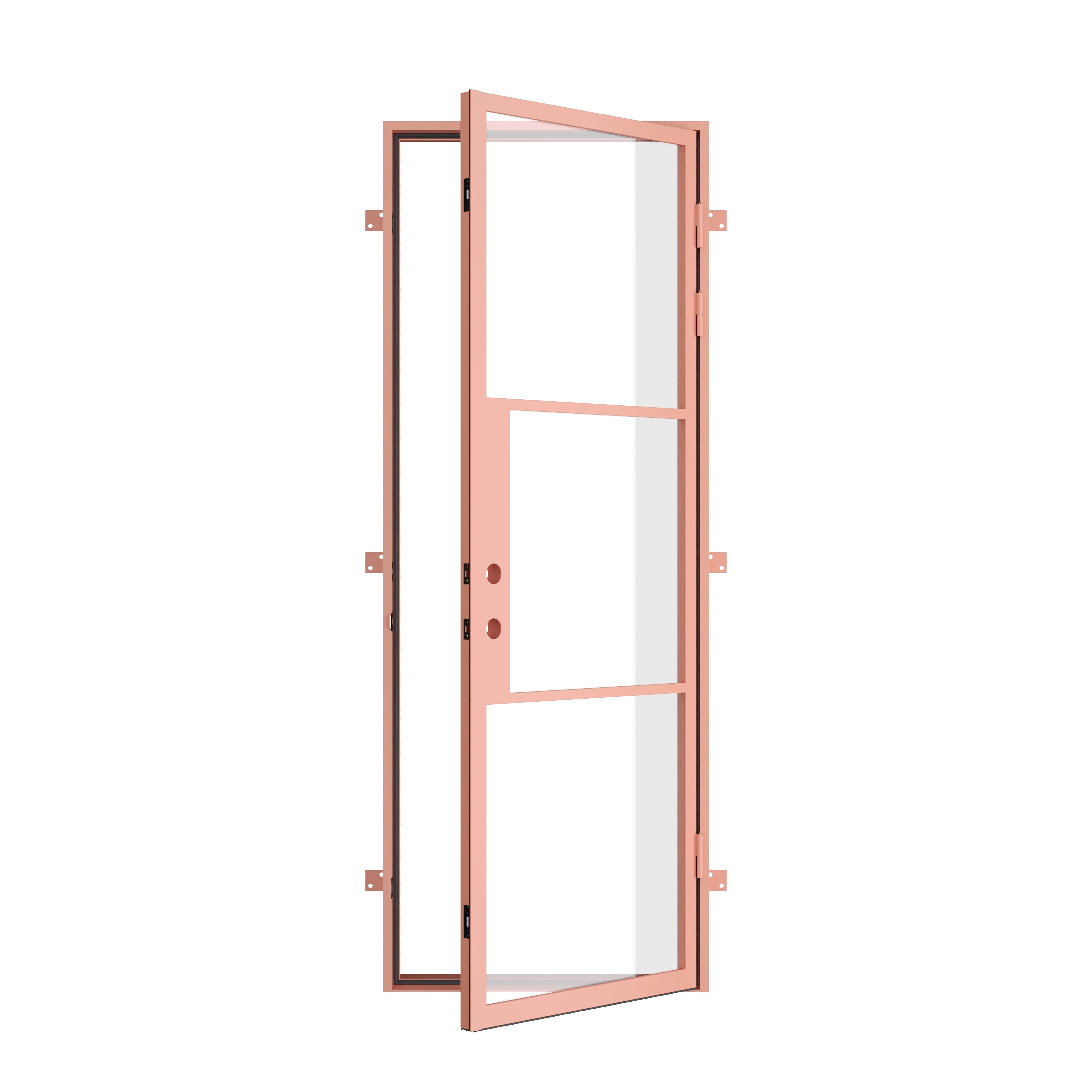 modern front door Sunset Pink color