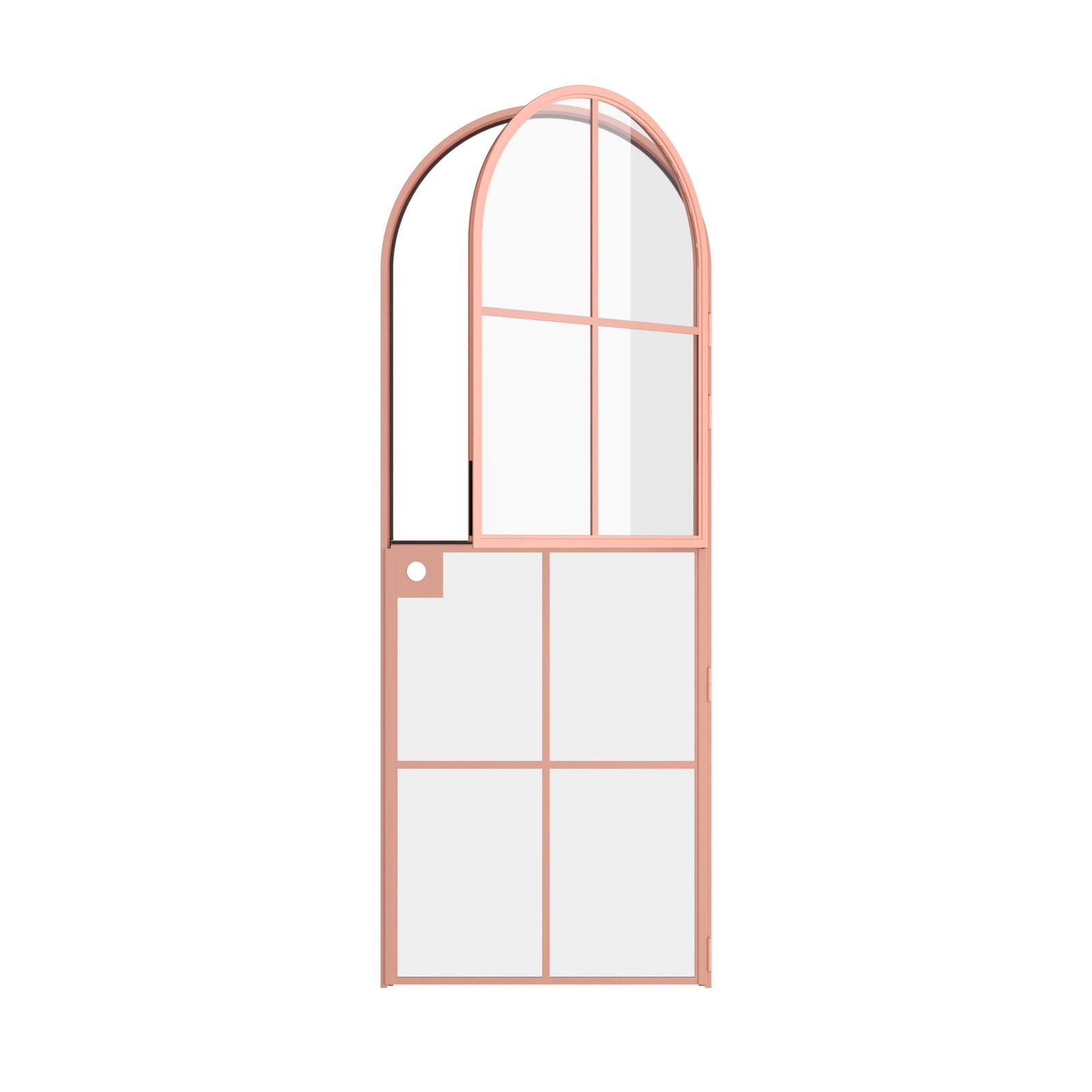 Pinkys Air 5 interior steel door, single, arch, Dutch, open