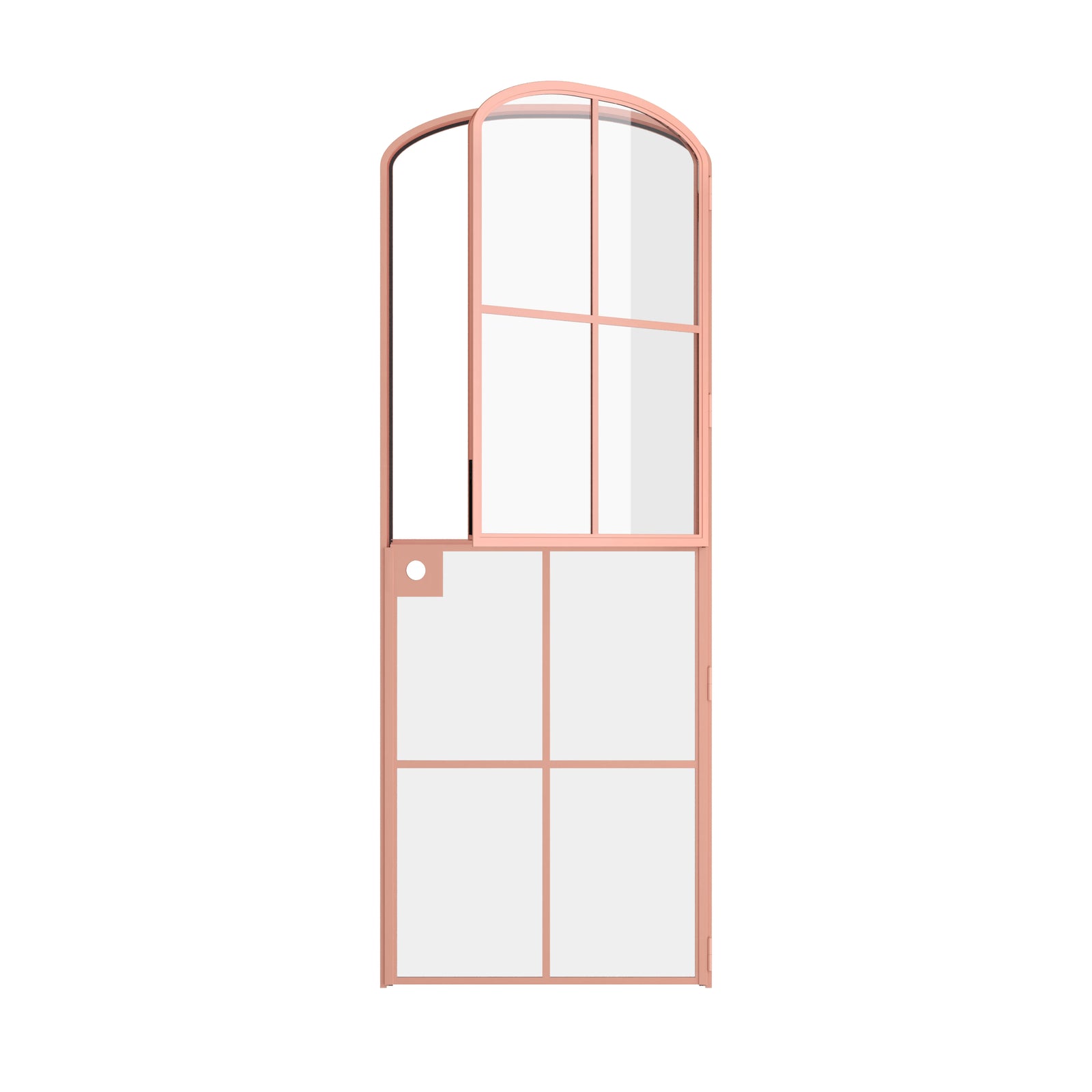 Pinkys Air 5 interior steel door, single, mini arch, Dutch, open