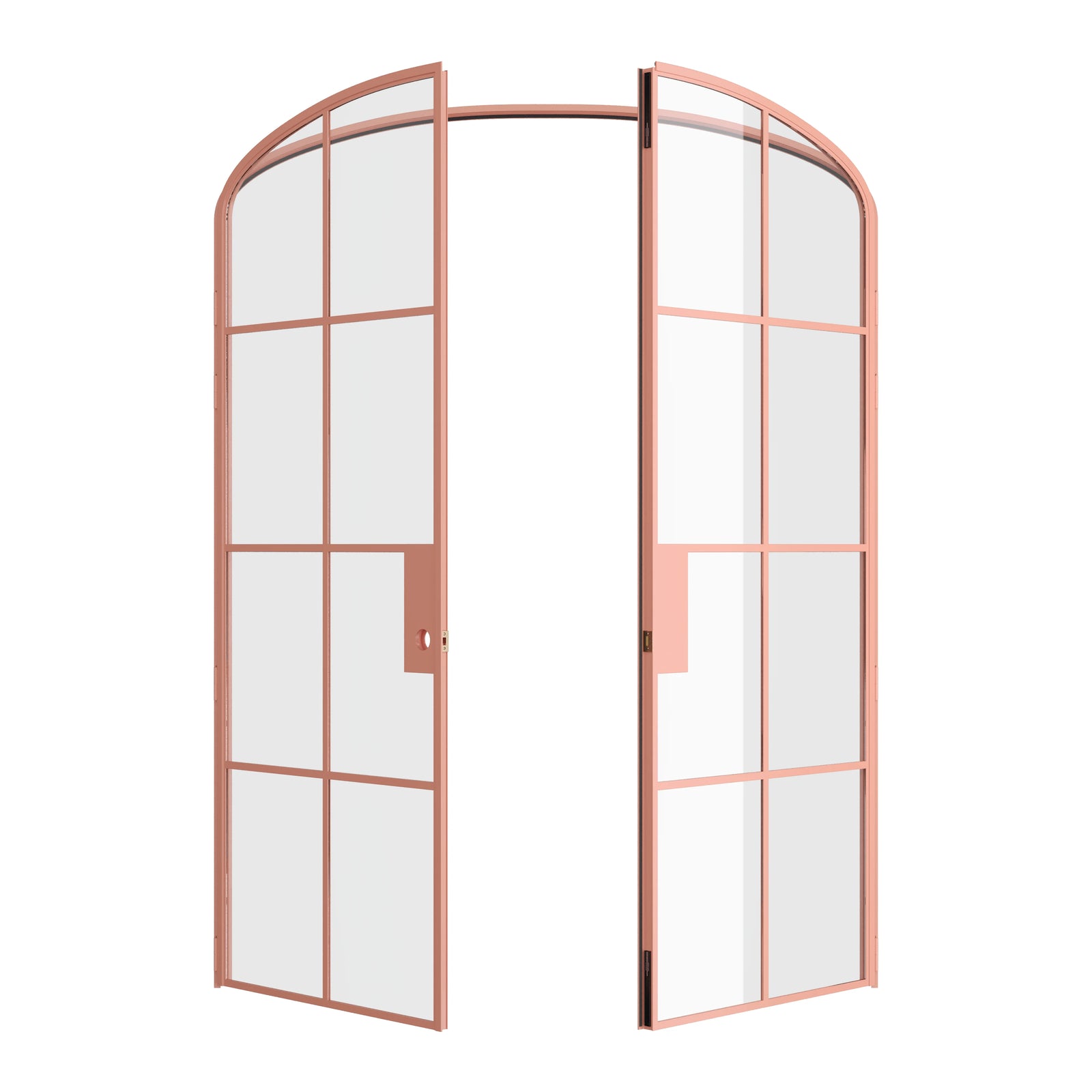 Pinkys Air 5 interior steel door, double, mini arch, open
