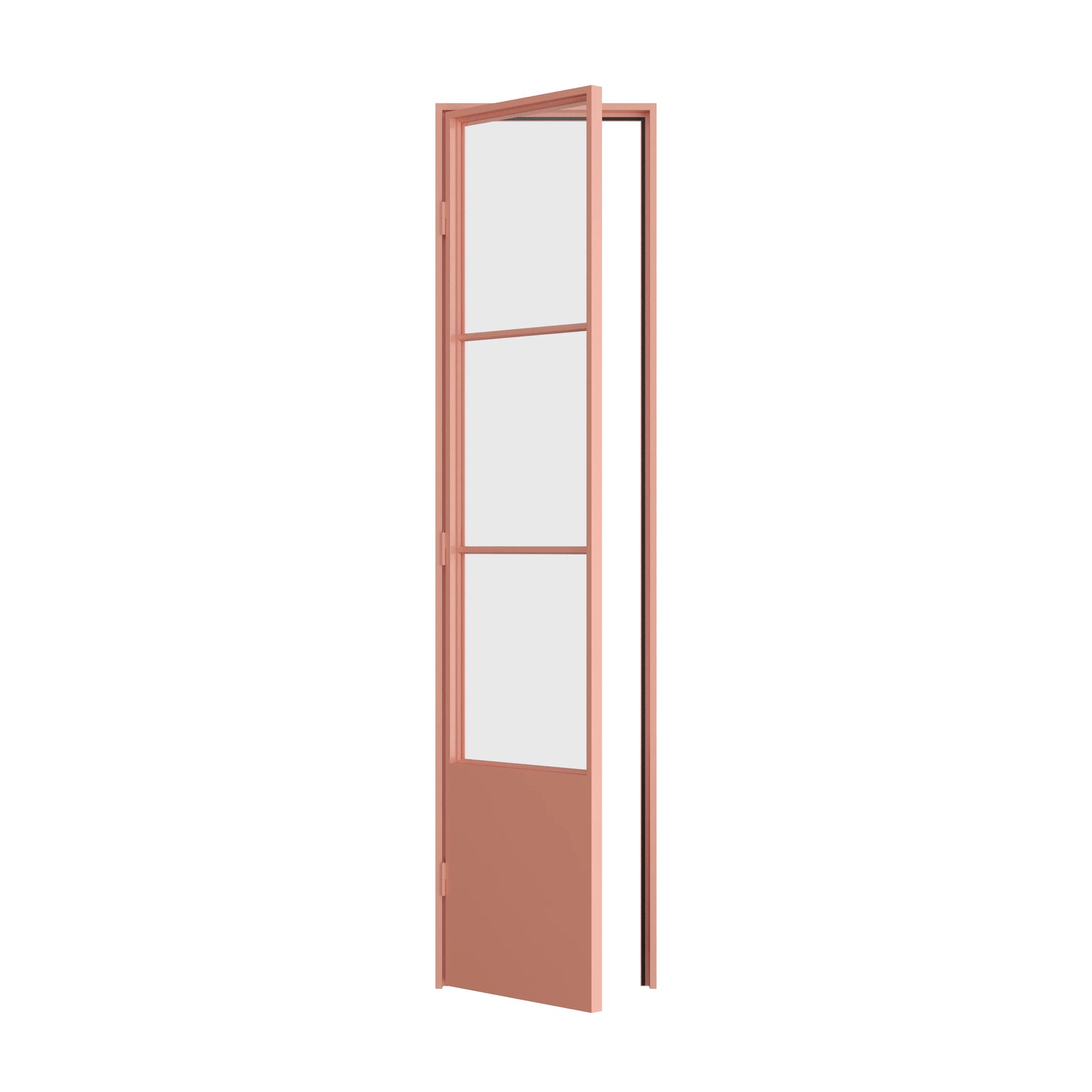 Pinkys Air Pantry steel door, single, flat, open