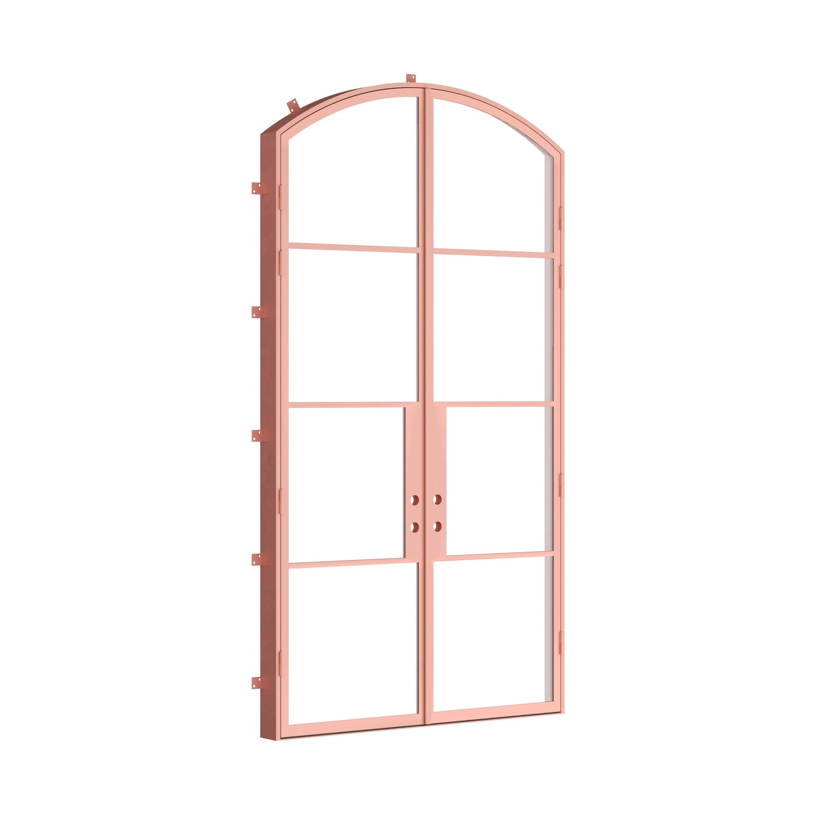 Pinkys Air 4 steel door, double, arch, closed
