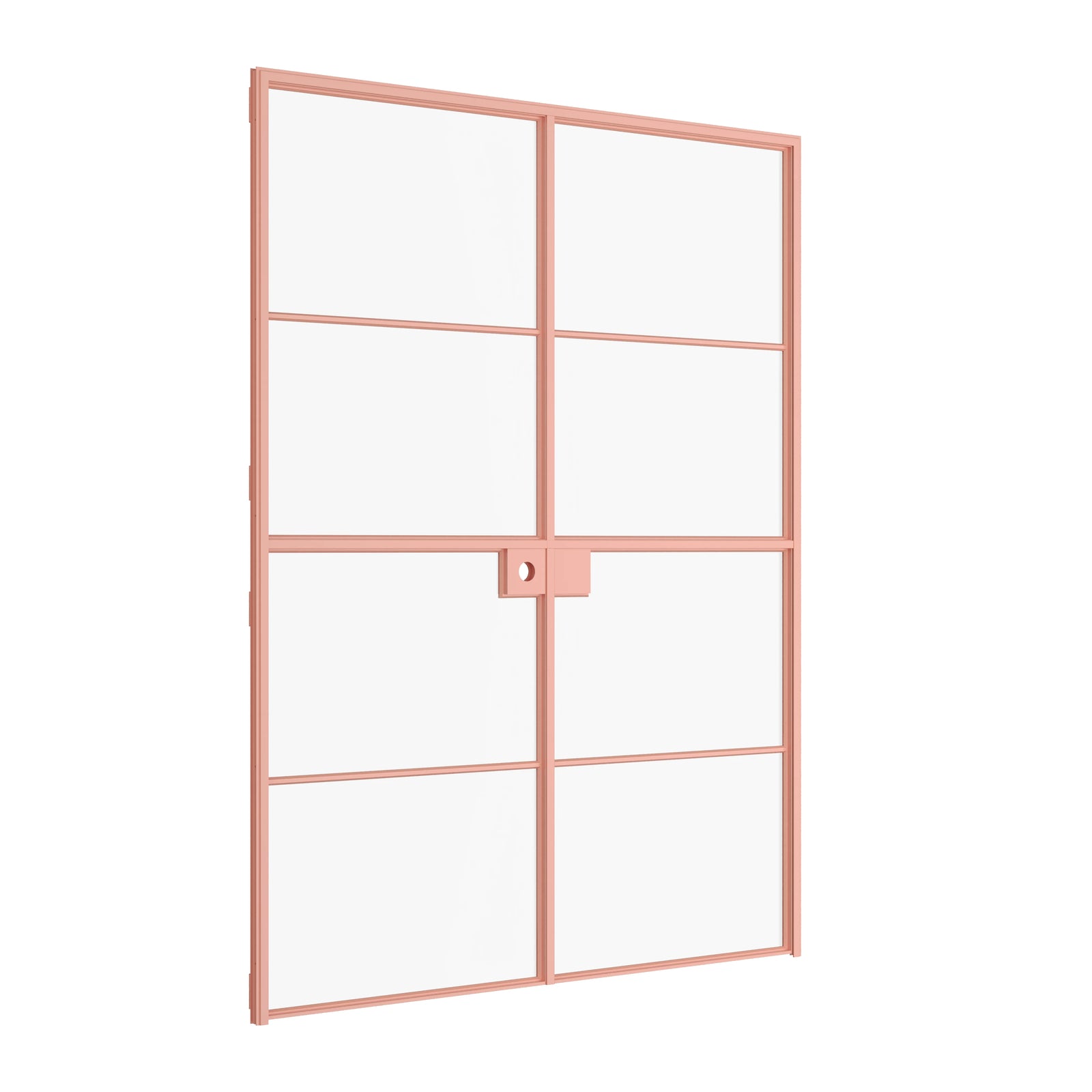 Pinkys Air 4 interior steel door, double, flat, Dutch, closed