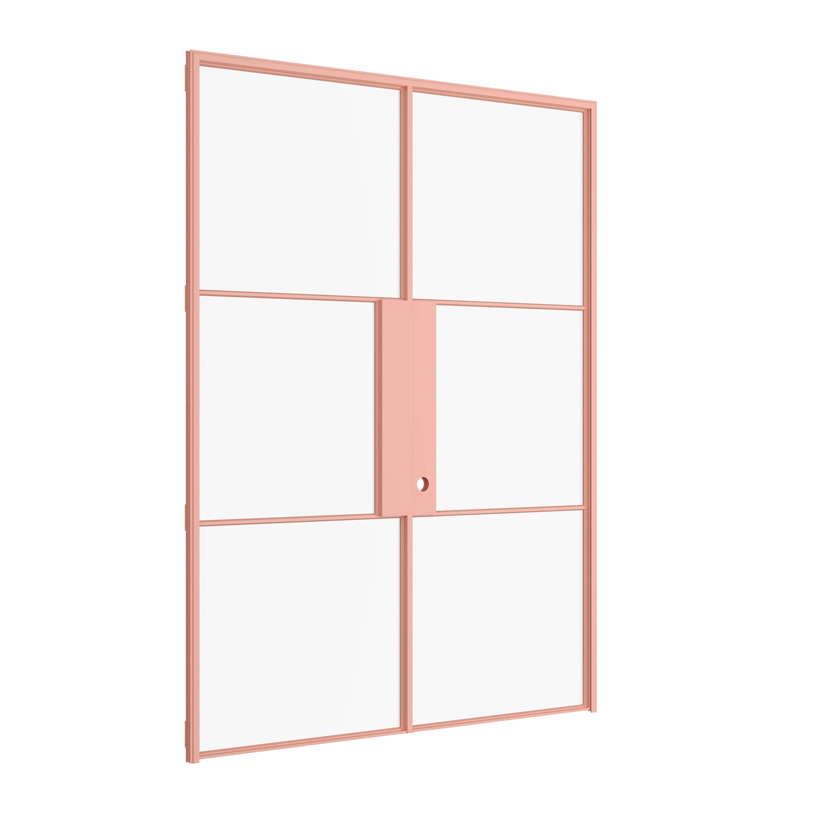 Pinkys Air 4 interior steel door, double, flat, closed