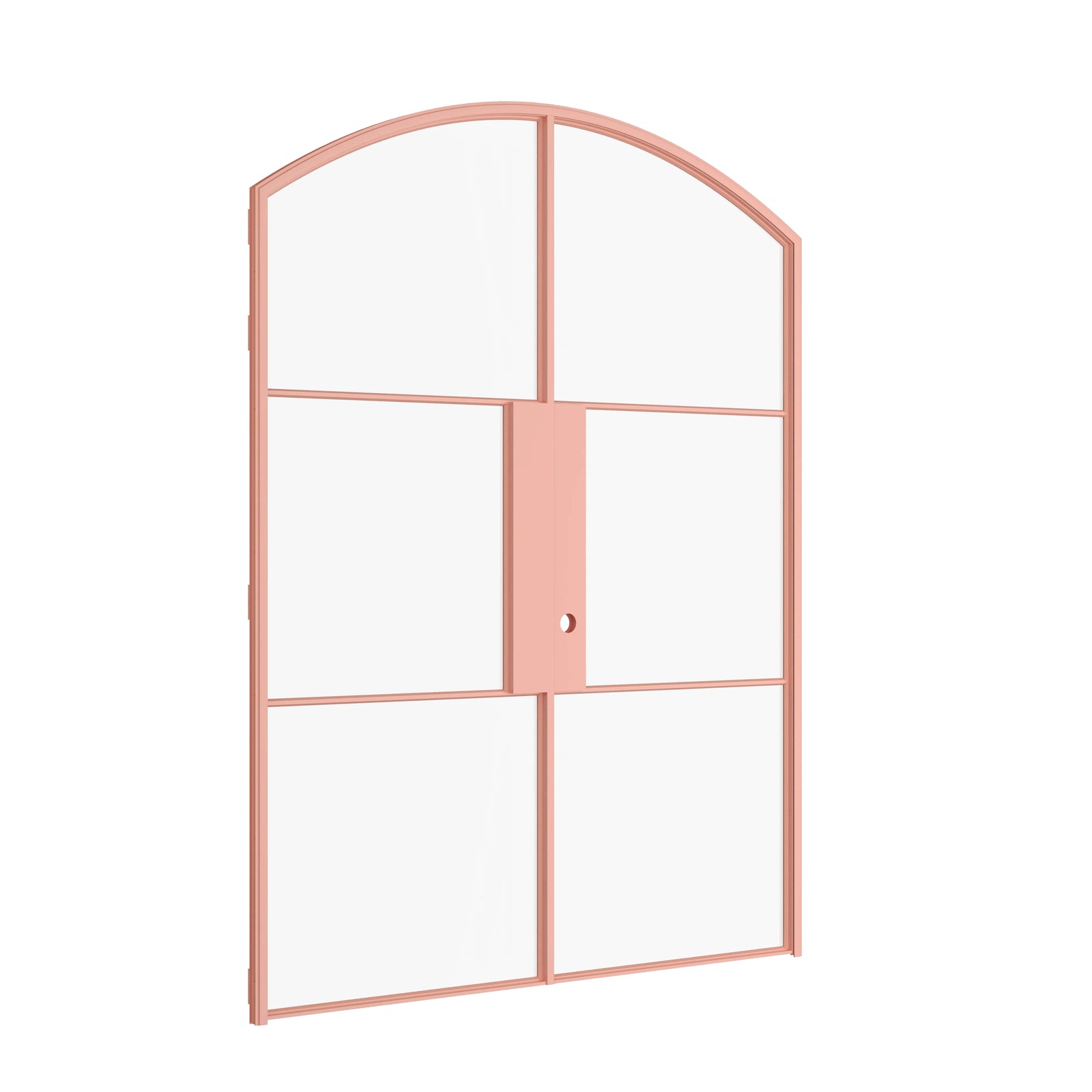 Pinkys Air 4 steel door, double, arch, closed