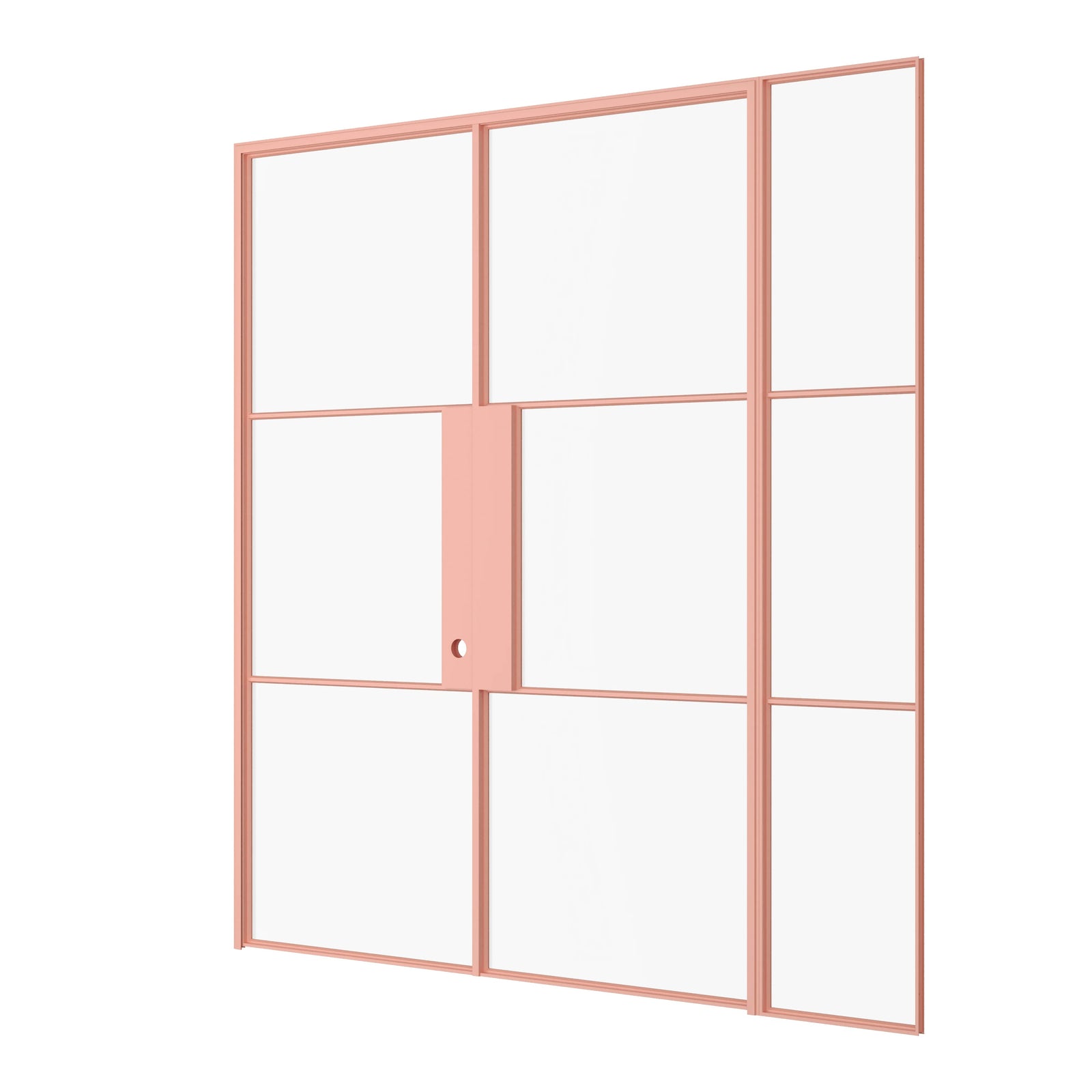 Pinkys Air 4 interior steel door, single, double, flat, closed