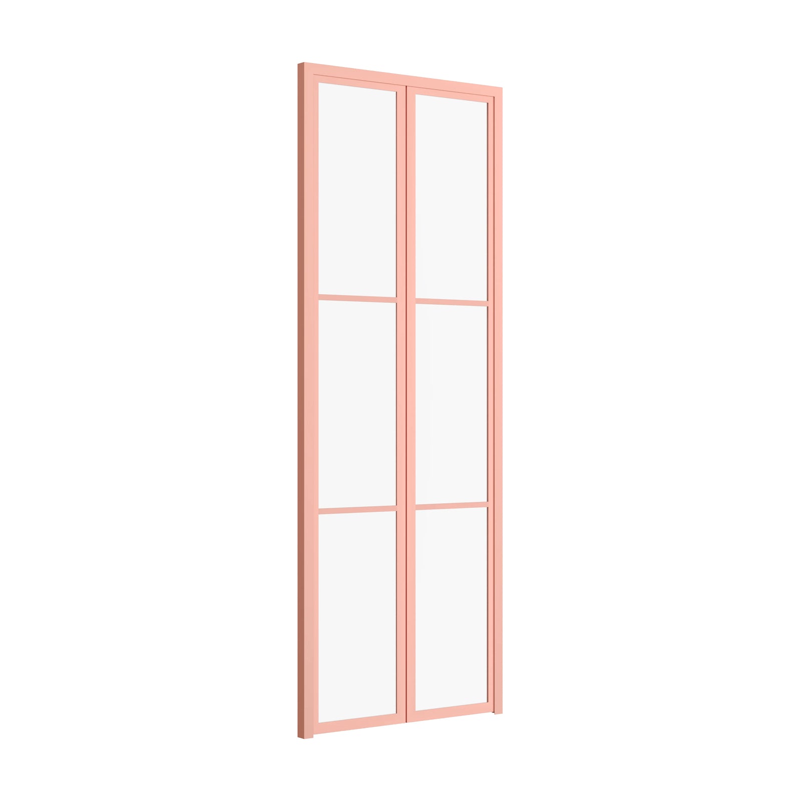 Pinkys Air 4 steel door, double, flat, closed