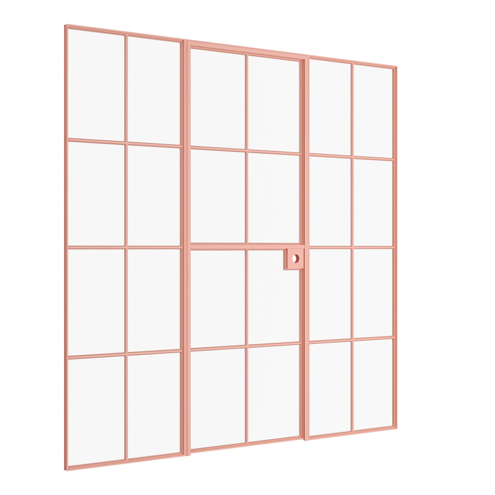 Pinkys Air 5 interior steel door, single, flat, Dutch, closed
