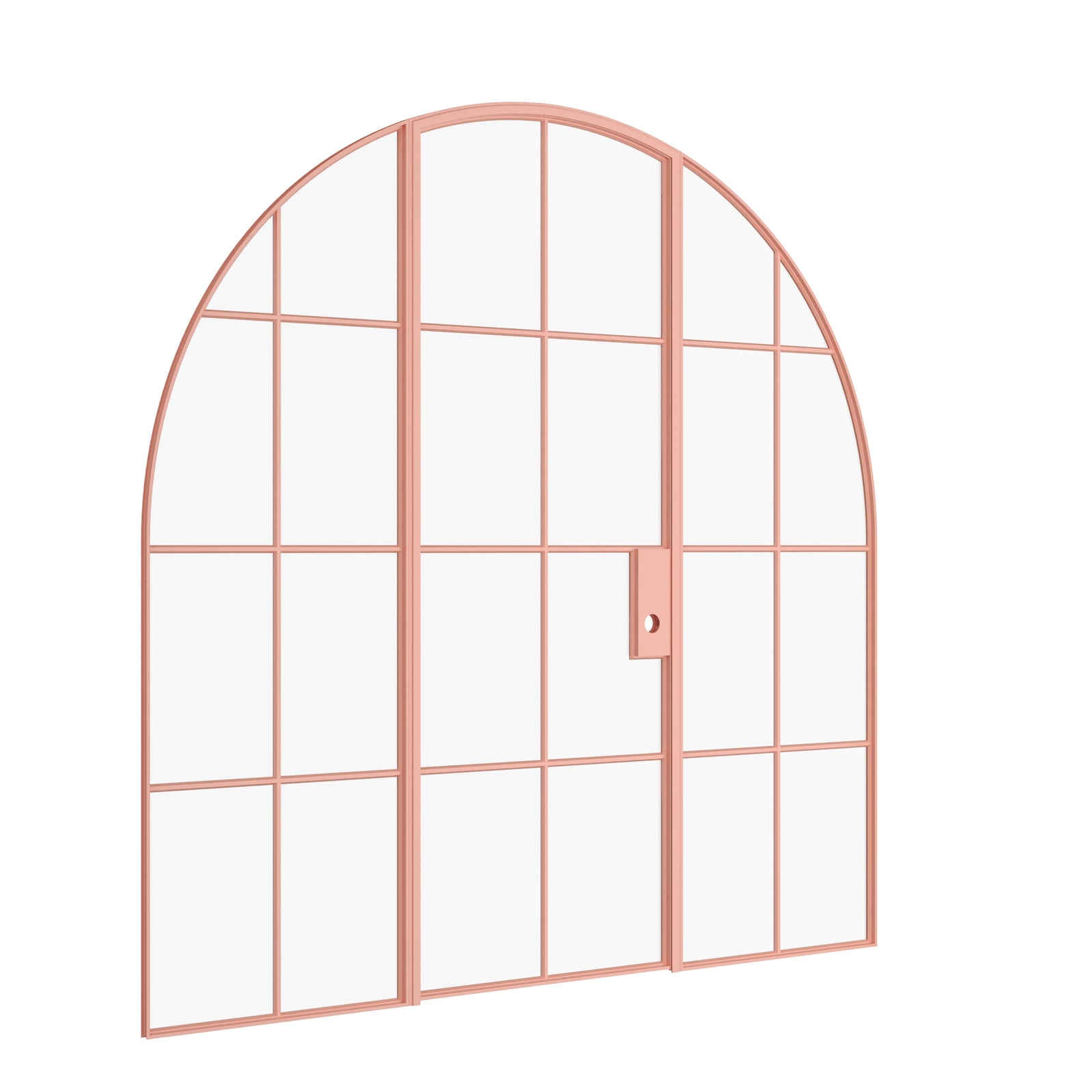 Pinkys Air 5 interior steel door, single, full arch, closed