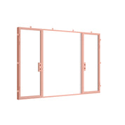Air Lite with Thermal Break - Dual Single with Middle Fixed Panel Flat | Customize