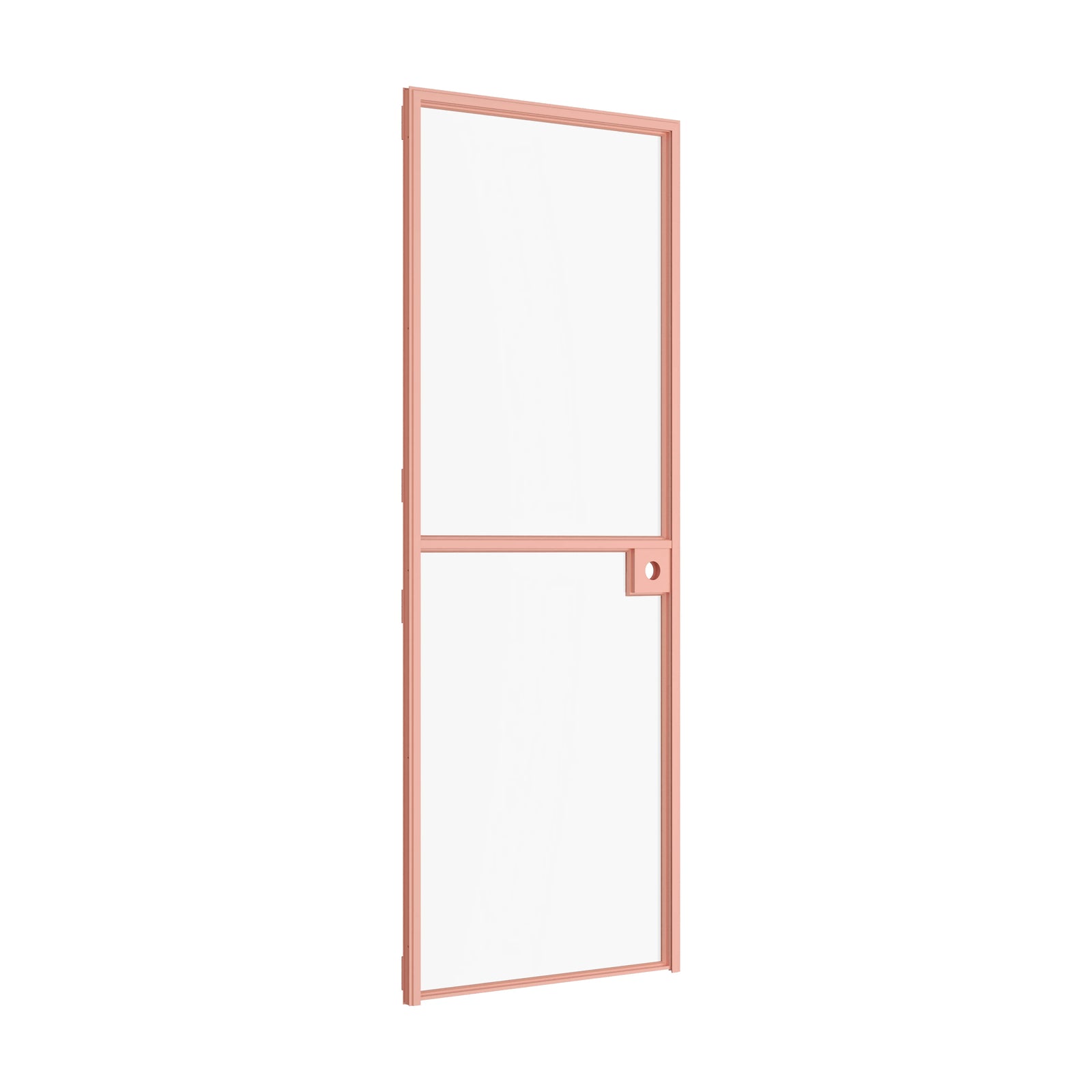Pinkys Air Lite interior steel door, single, flat, Dutch, closed