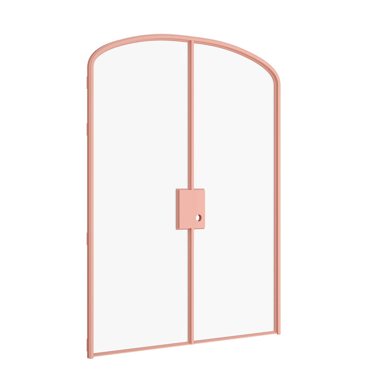 Pinkys Air Lite interior steel door, double, arch, closed