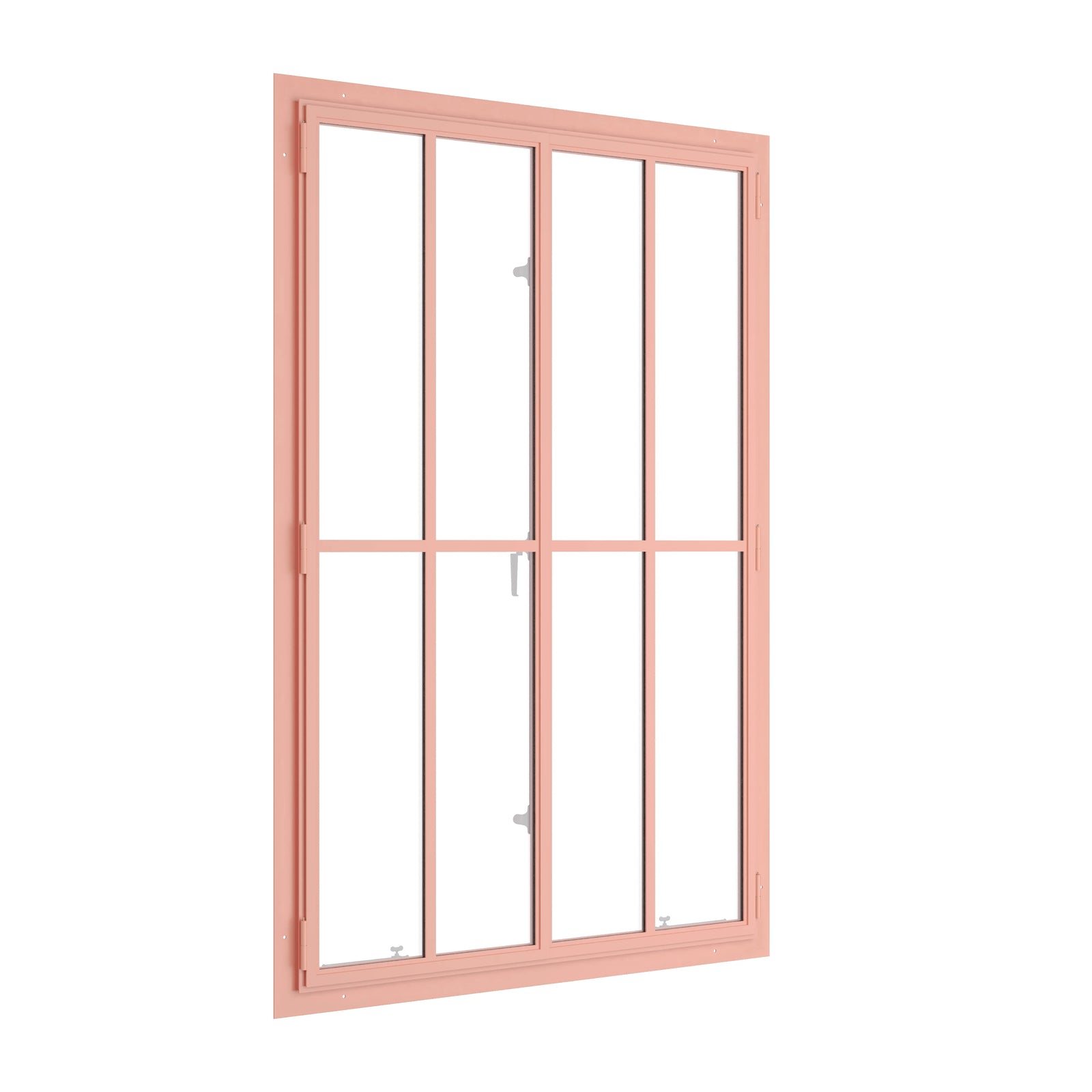 Pinkys Air Window, double, casement, portrait, closed