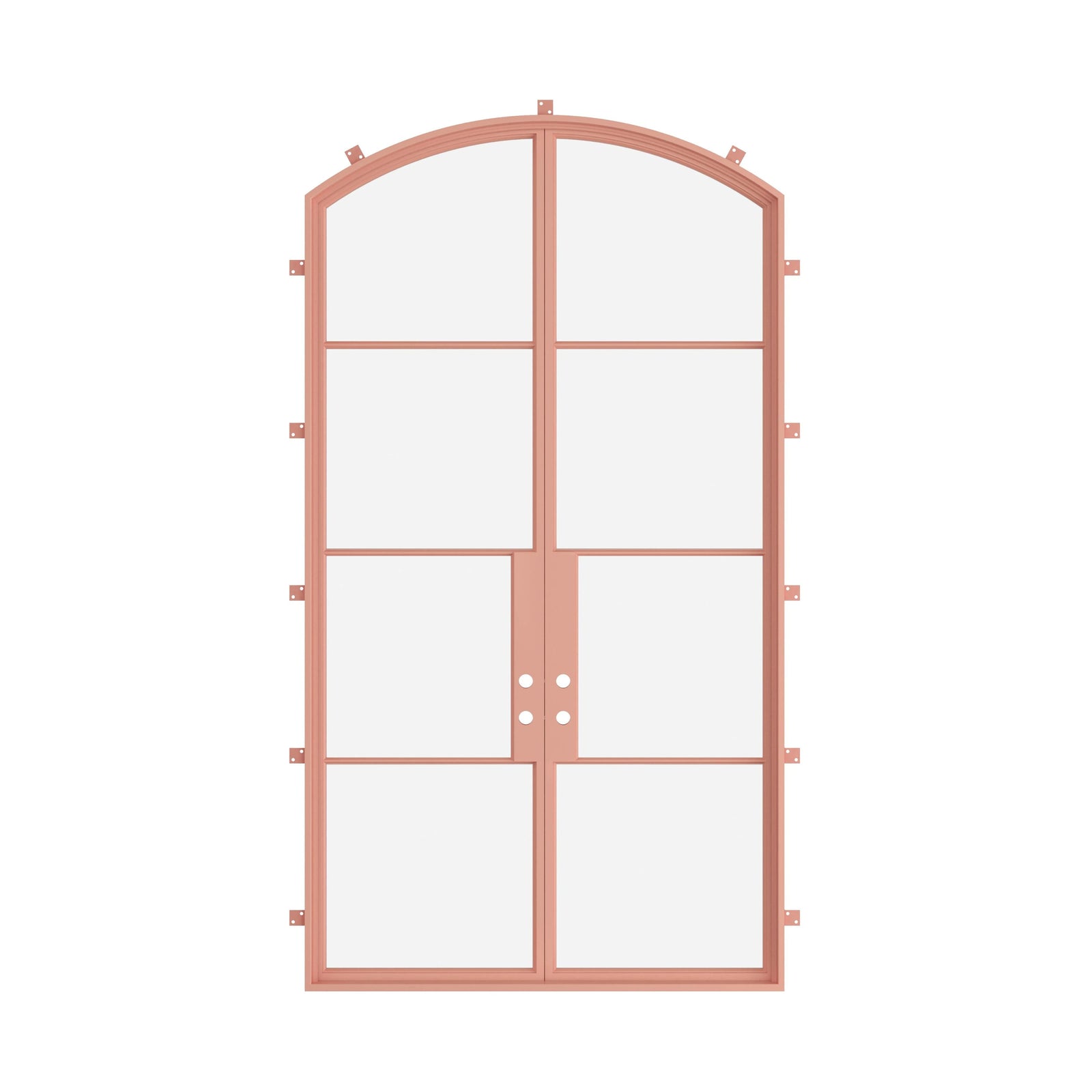Pinkys Air 4 steel door, double, arch, closed