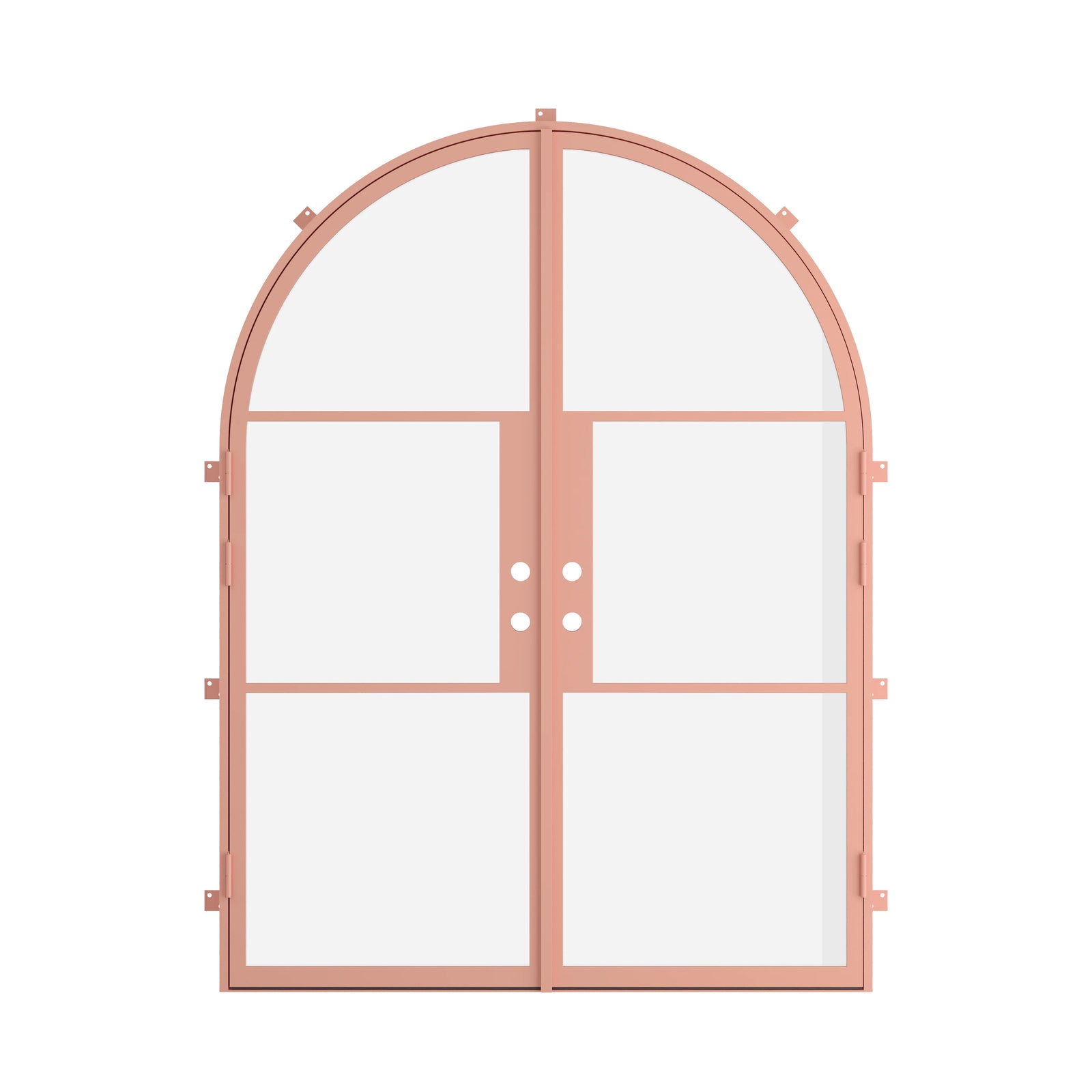 Pinkys Air 4 steel door, double, full arch, closed