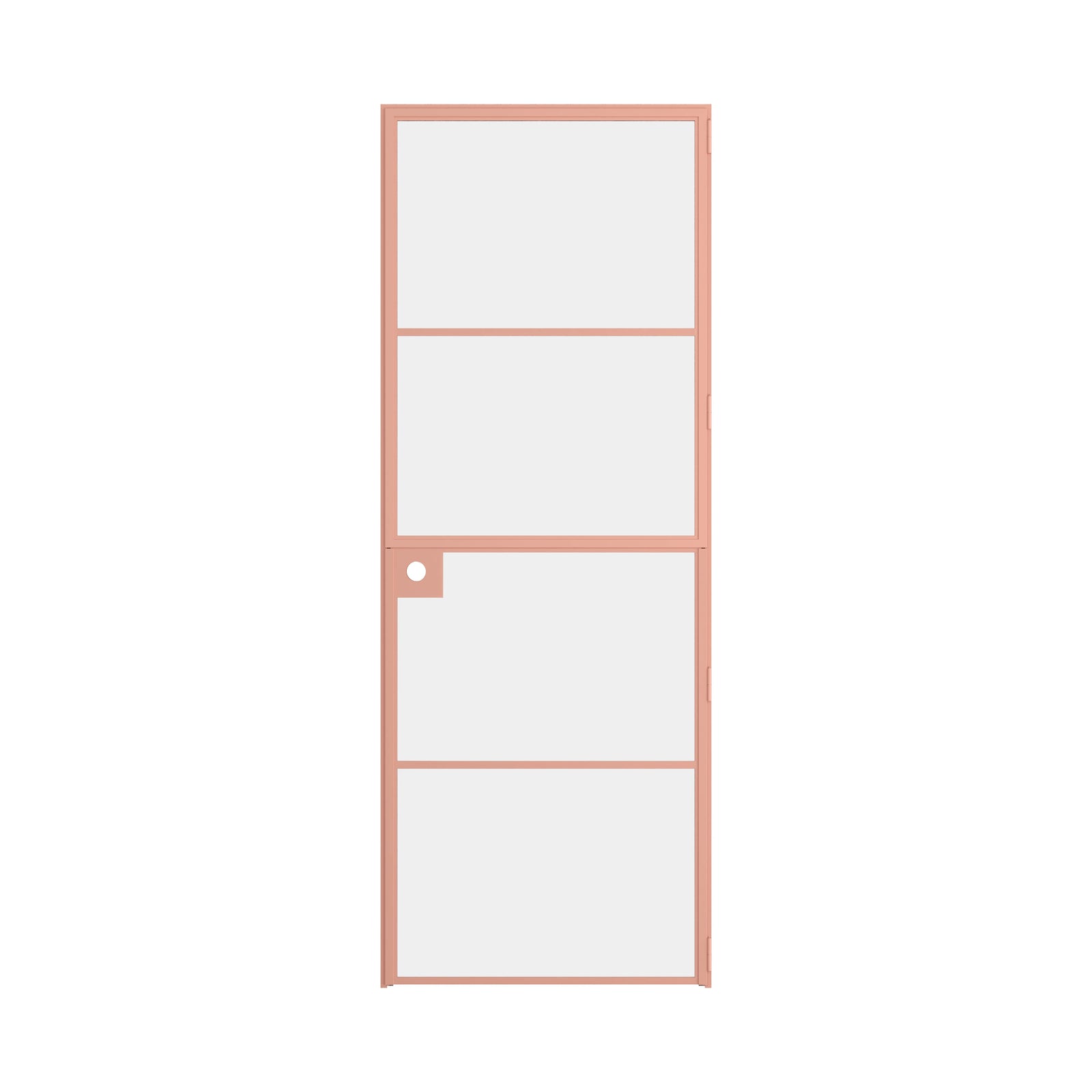 Pinkys Air 4 interior steel door, single, flat, Dutch, closed