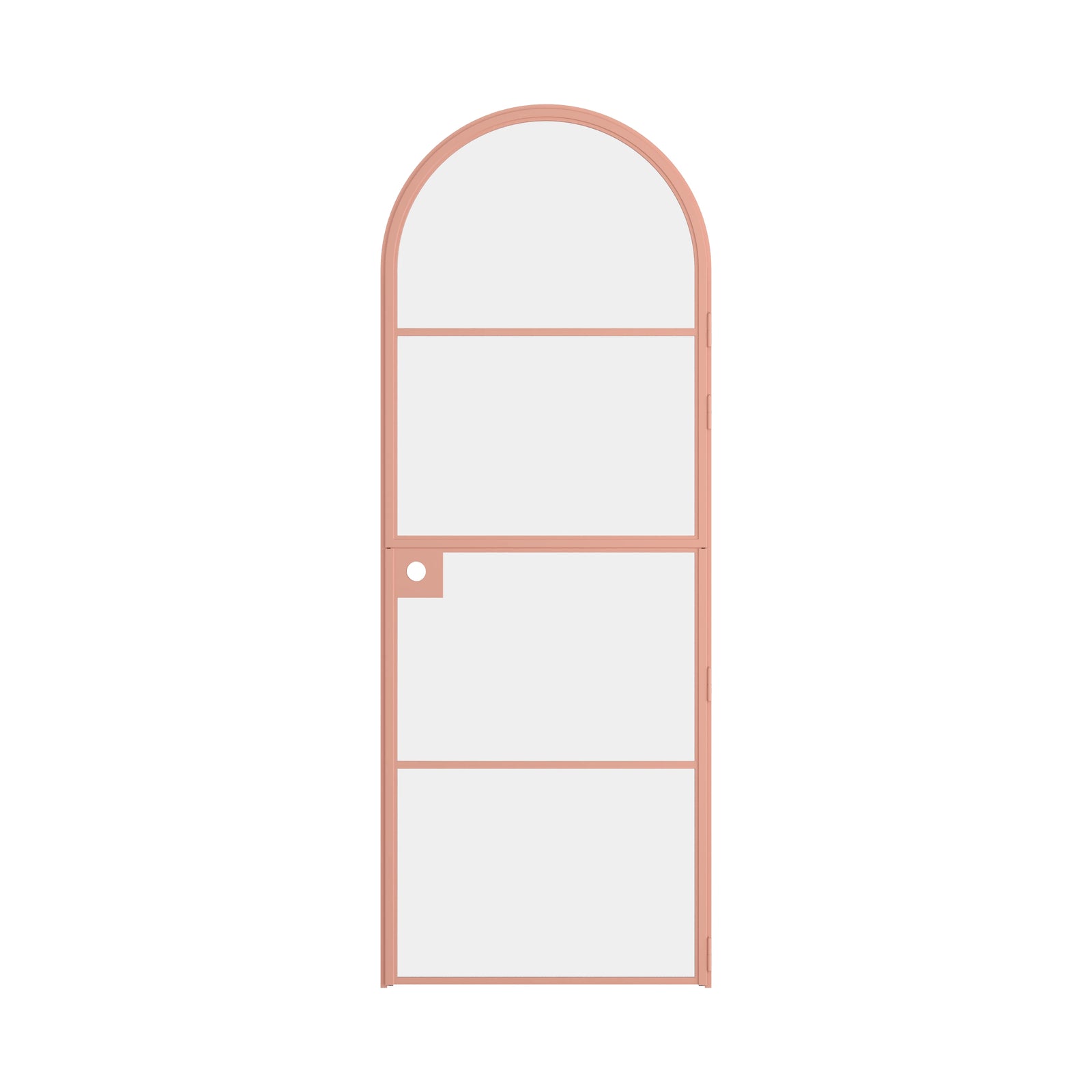Pinkys Air 4 interior steel door, single, full arch, Dutch, closed